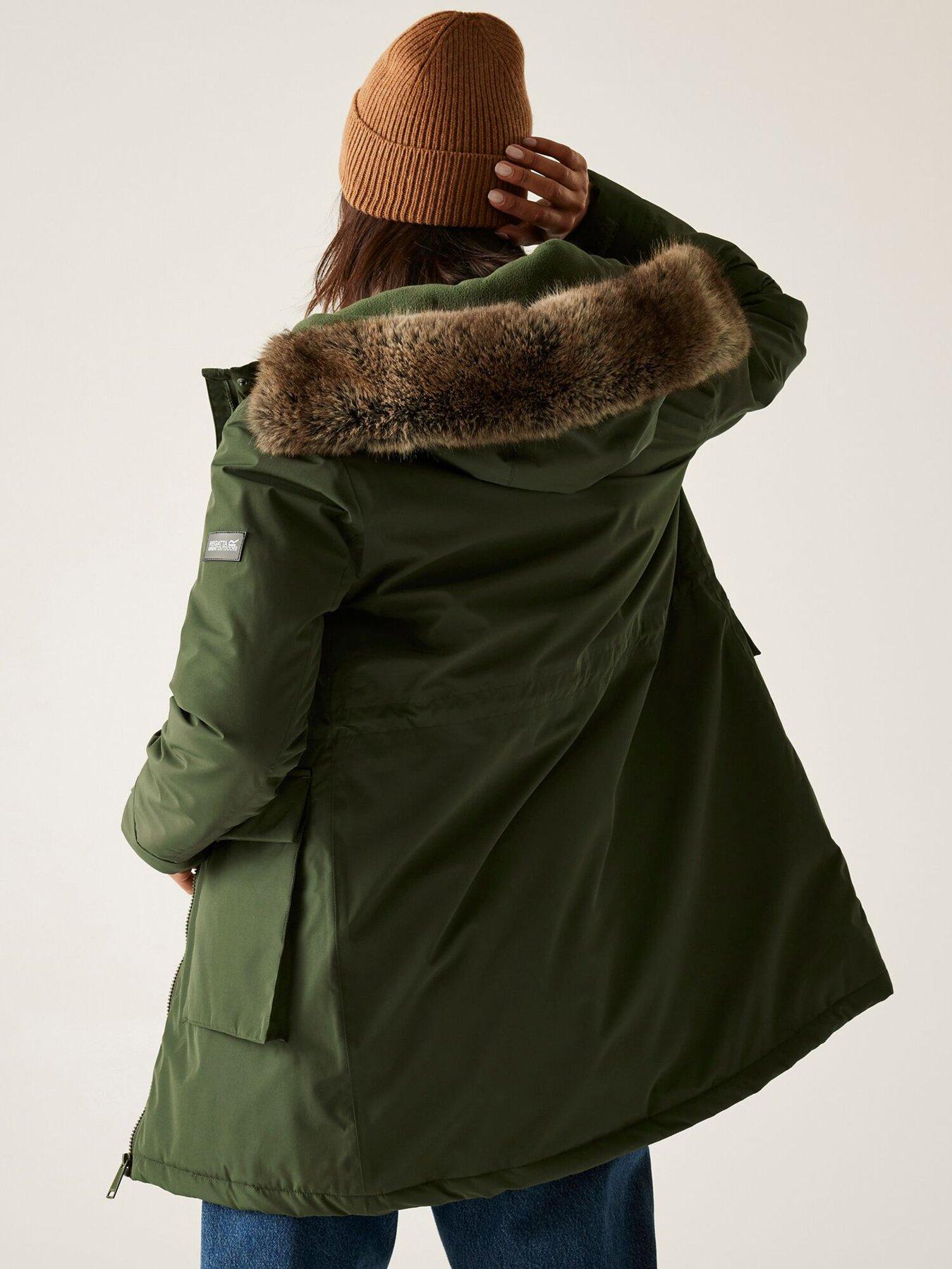 Image 2 of 6 of Regatta Womens Sabinka Waterproof Insulated Jacket - Green