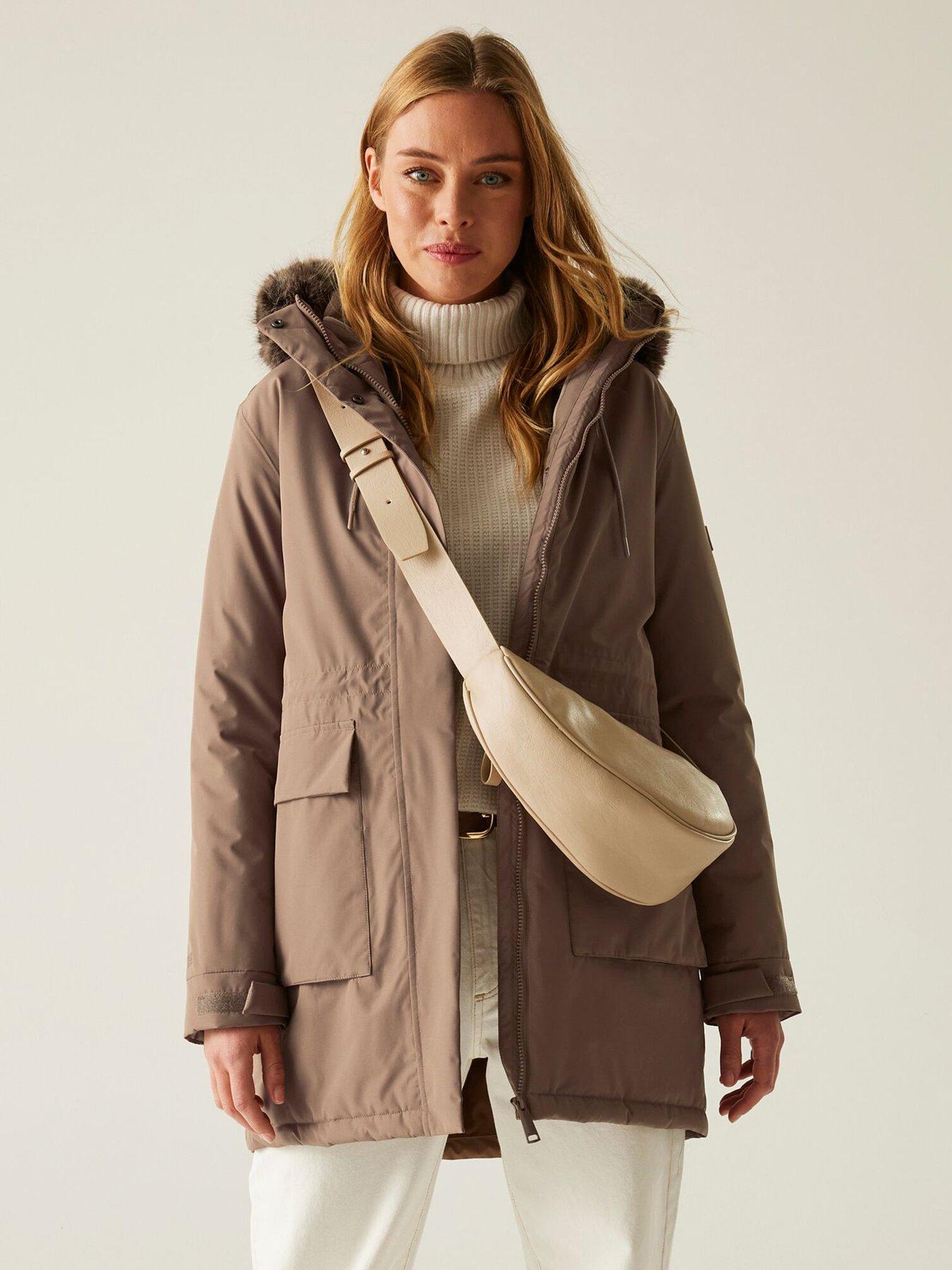 undefined Womens Sabinka Waterproof Insulated Jacket - Brown