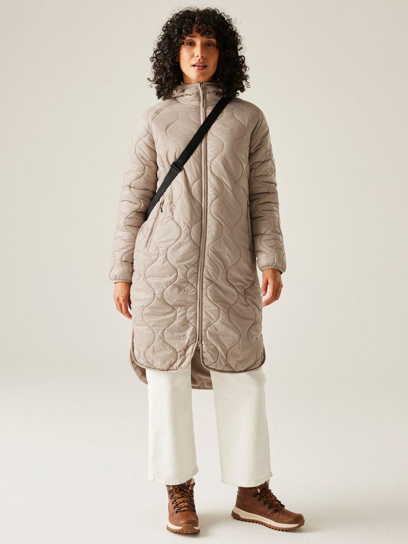 undefined Womens Triea Padded Jacket - Brown