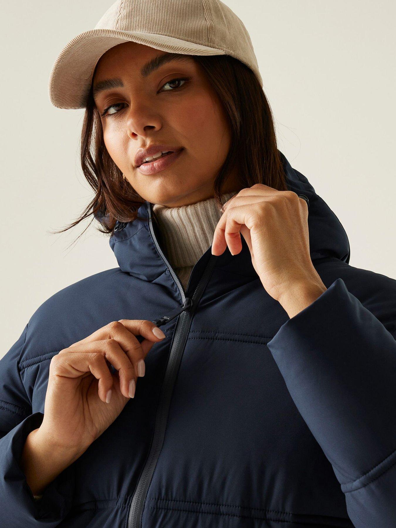 Image 6 of 6 of Regatta Womens Roxienne Padded Jacket - Navy