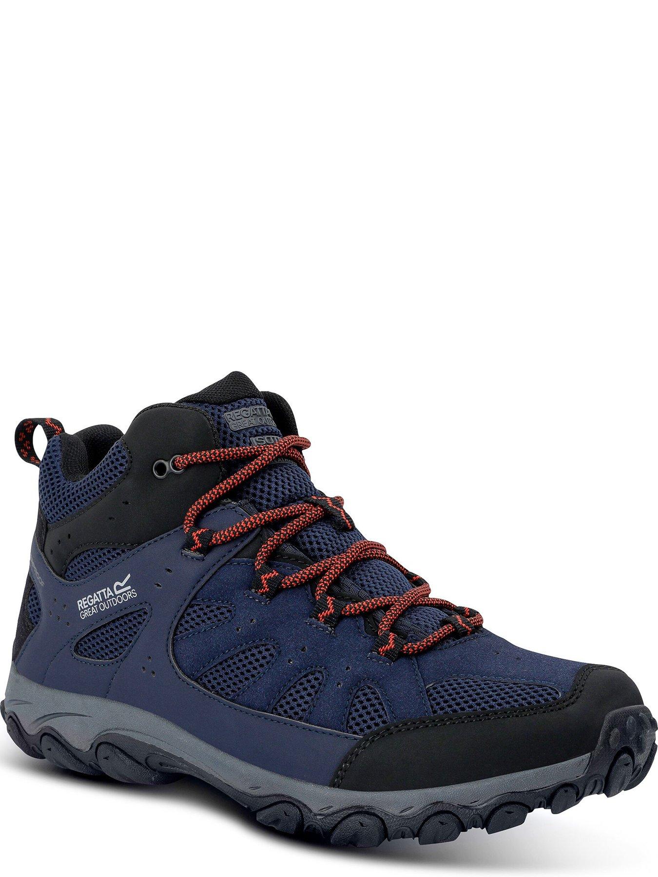 Image 4 of 7 of Regatta Mens Edgepoint Iv Mid Walking Boots - Navy