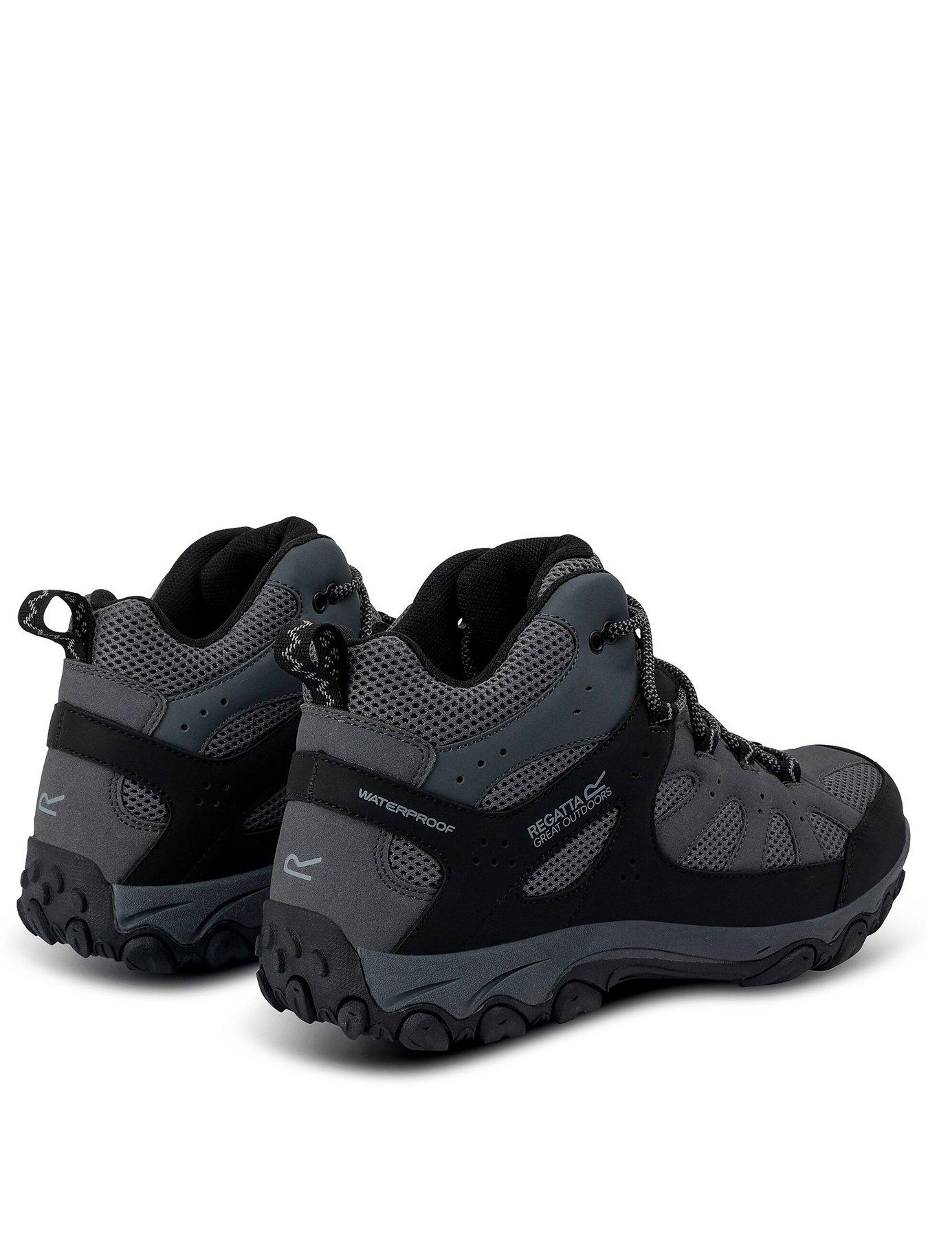  image of regatta-mens-edgepoint-iv-mid-walking-boots-grey