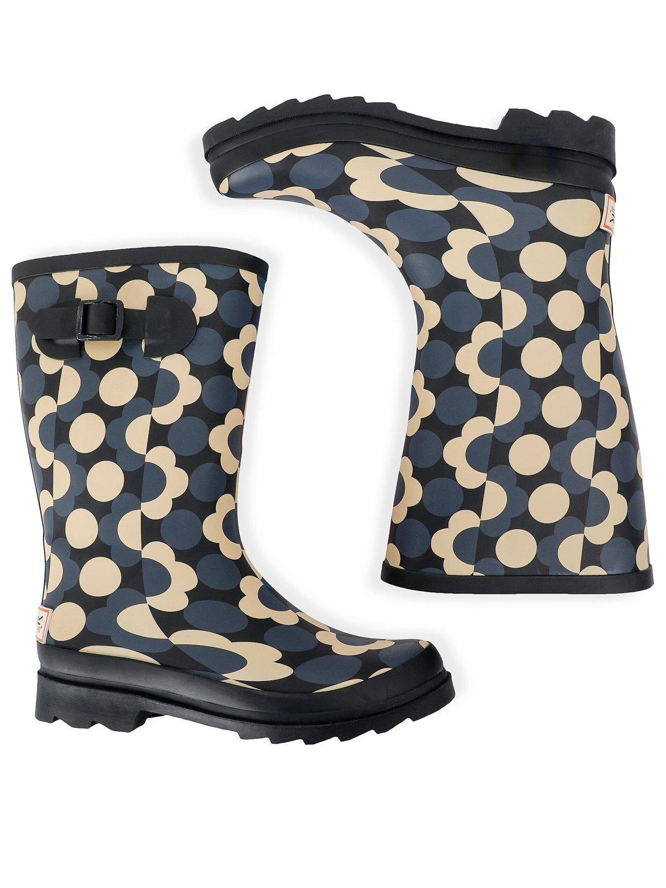 Image 3 of 7 of Regatta Womens Orla Kiely Mid Length Wellies - Green