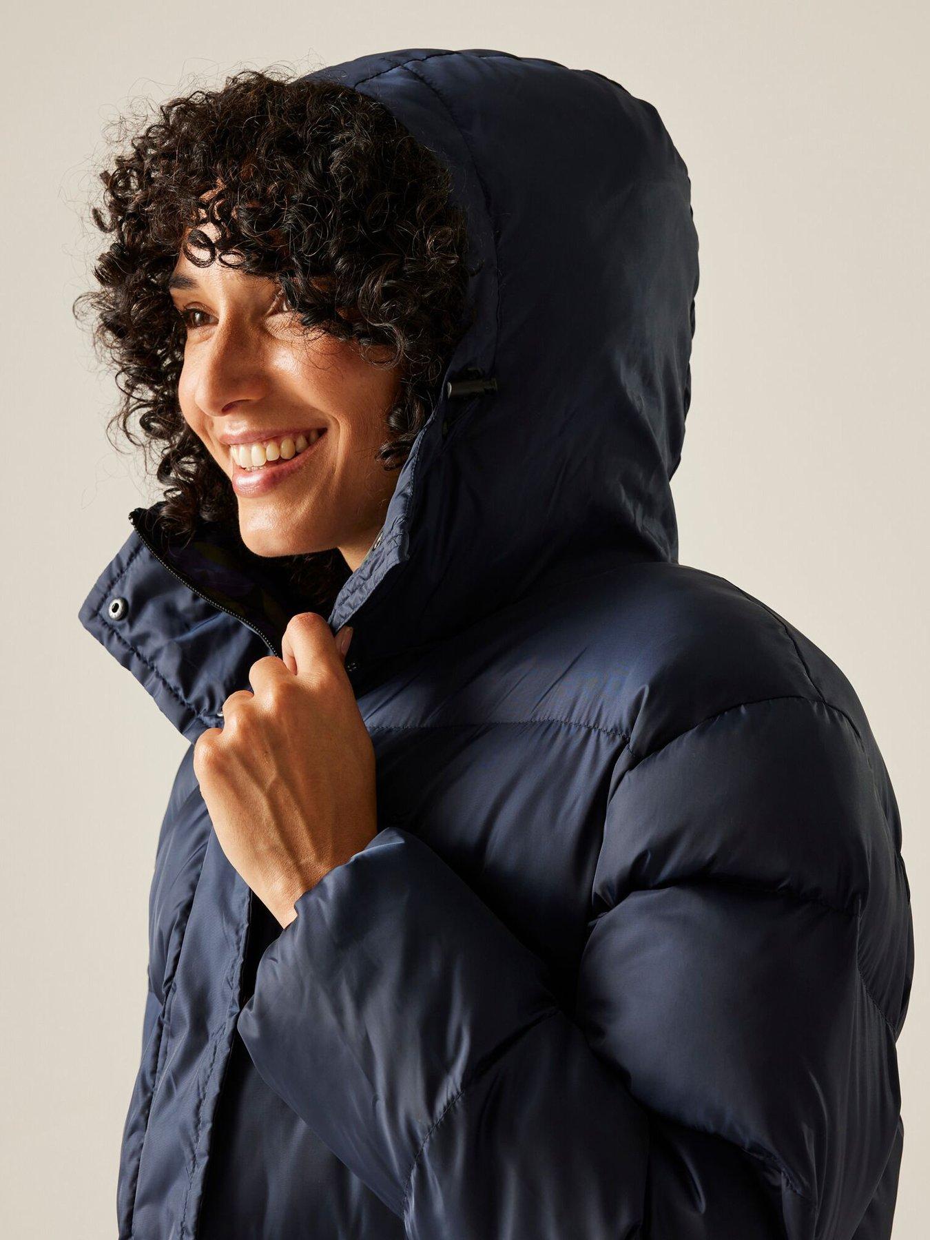 Image 4 of 6 of Regatta Womens Orla Kiely Padded Jacket - Navy