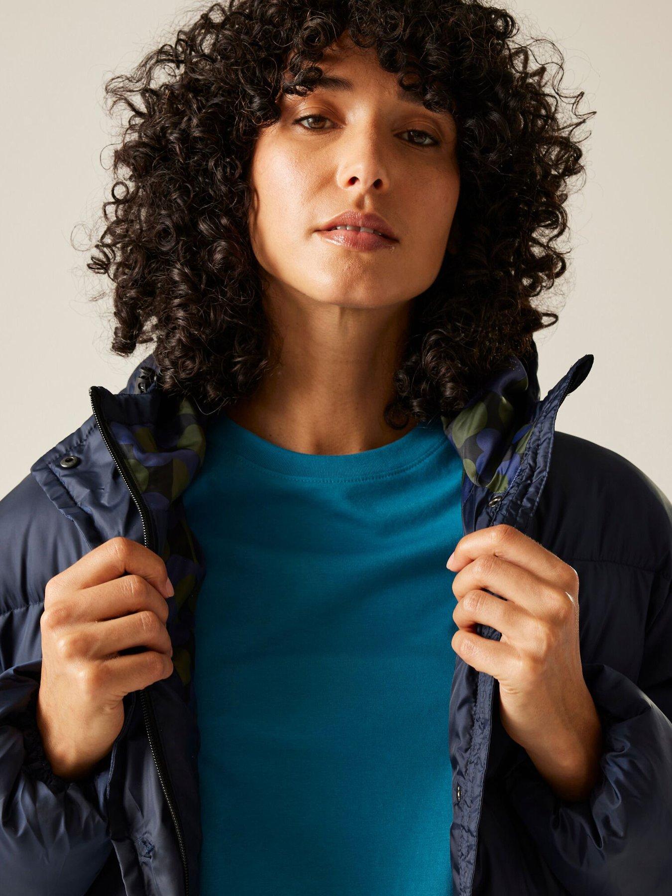 Image 5 of 6 of Regatta Womens Orla Kiely Padded Jacket - Navy