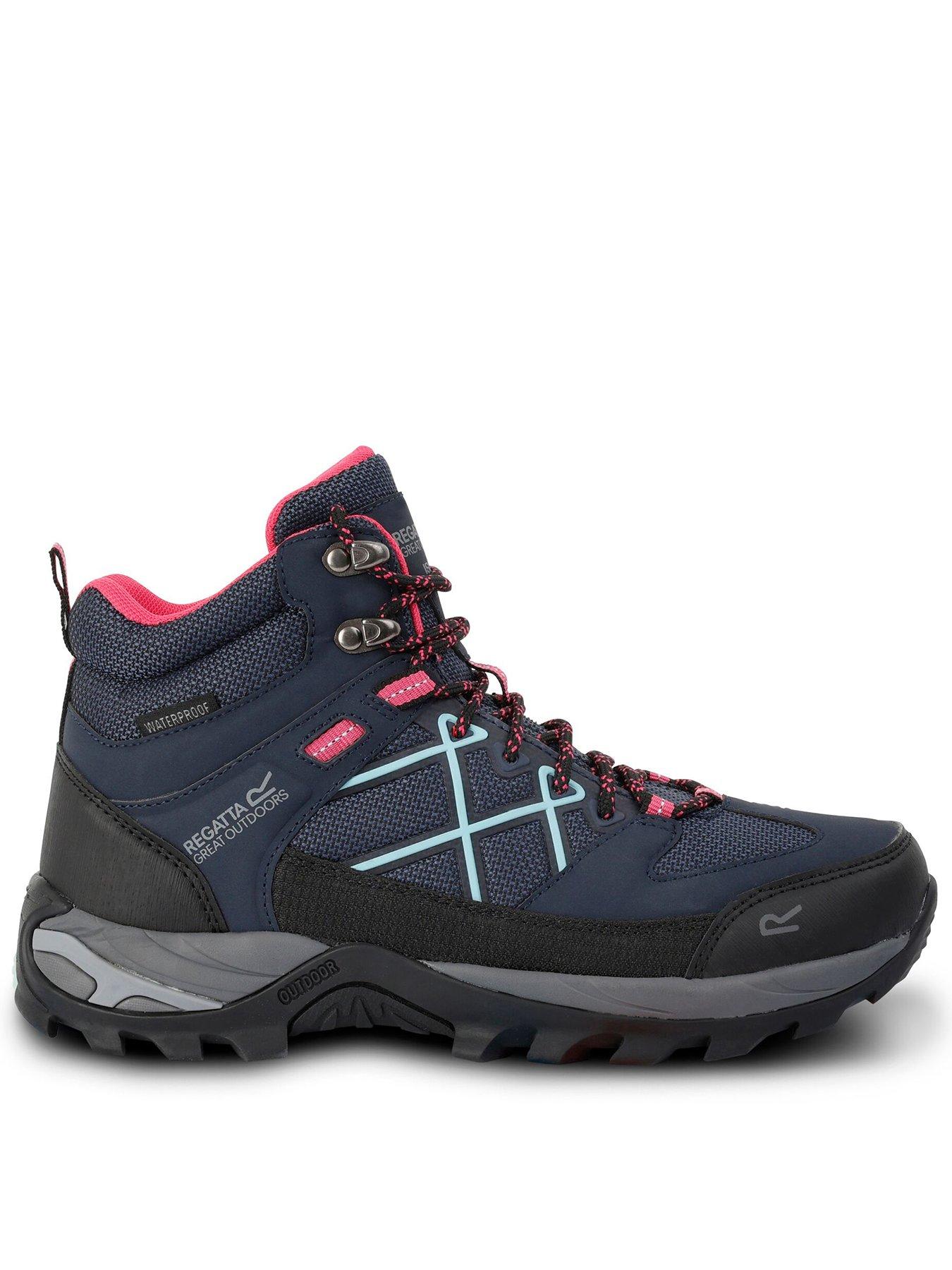 undefined Womens Lady Samaris III Mid Walking Boots - Navy