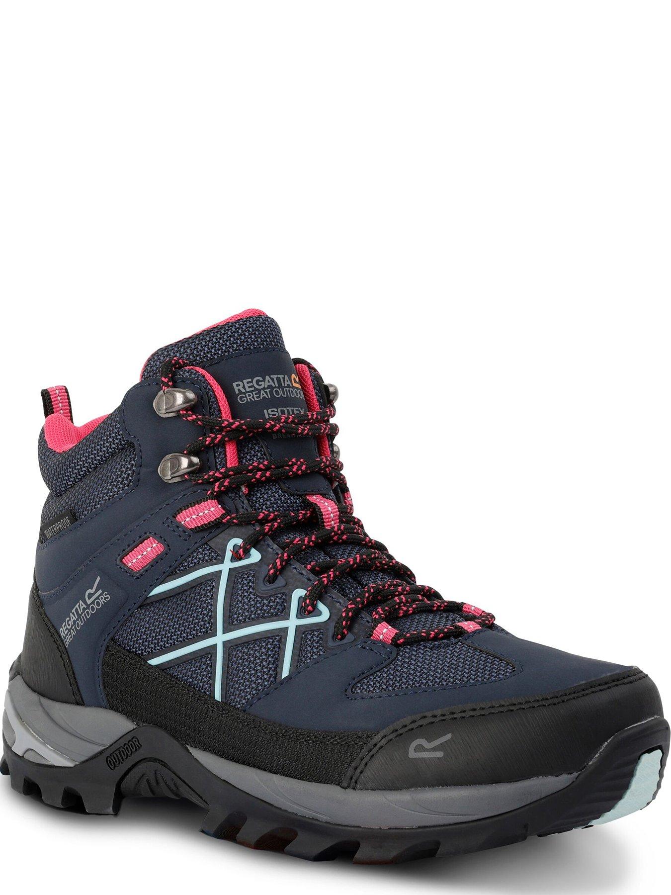 Image 4 of 7 of Regatta Womens Lady Samaris III Mid Walking Boots - Navy