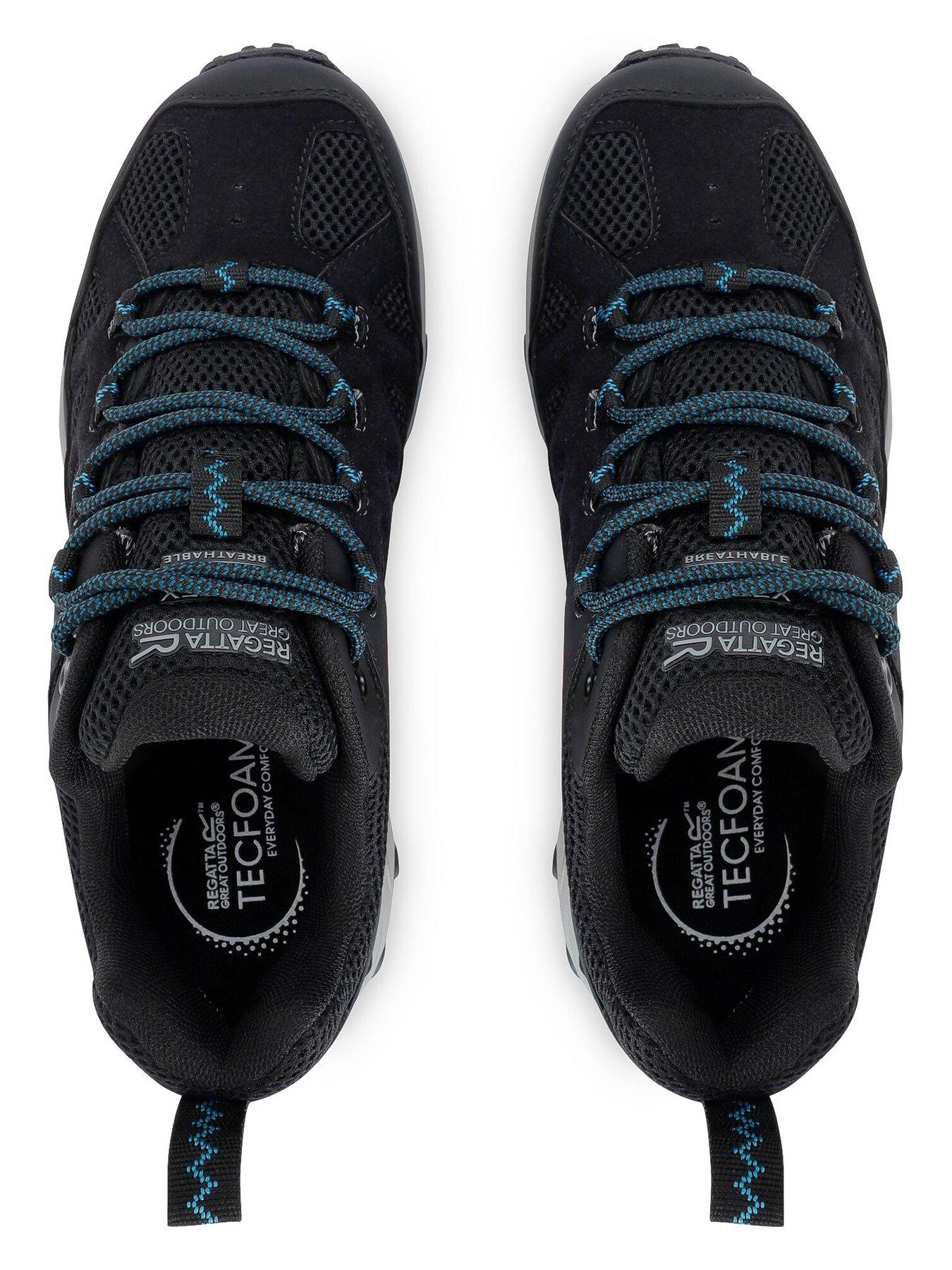 Image 7 of 7 of Regatta Womens Edgepoint IV Low Walking Shoes - Black