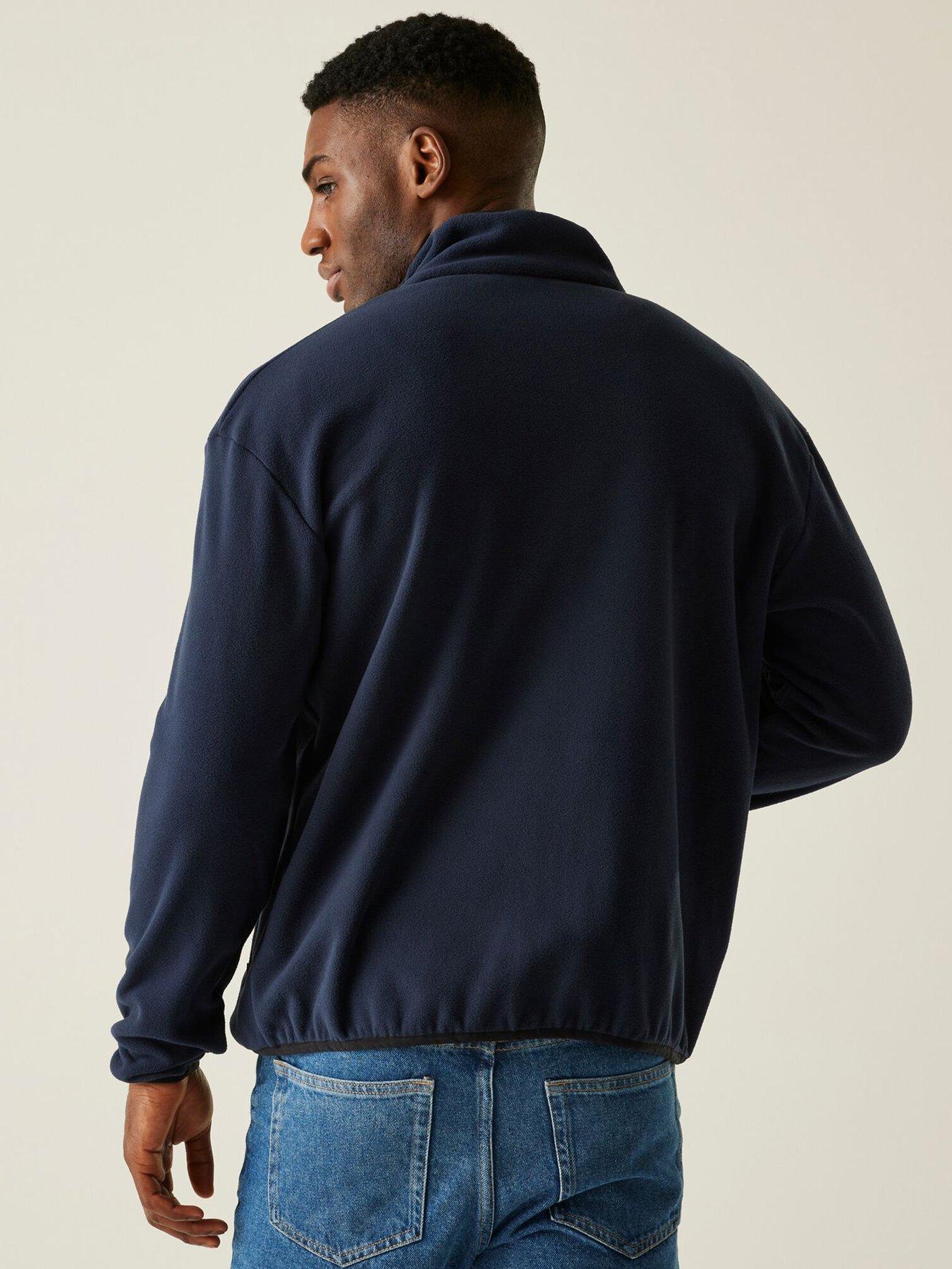 Image 2 of 6 of Regatta Mens Frankie Full Zip Fleece - Navy