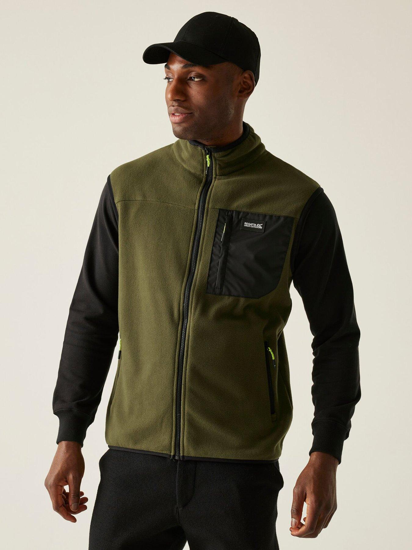 Image 2 of 6 of Regatta Mens Frankie Fleece Gilet - Green