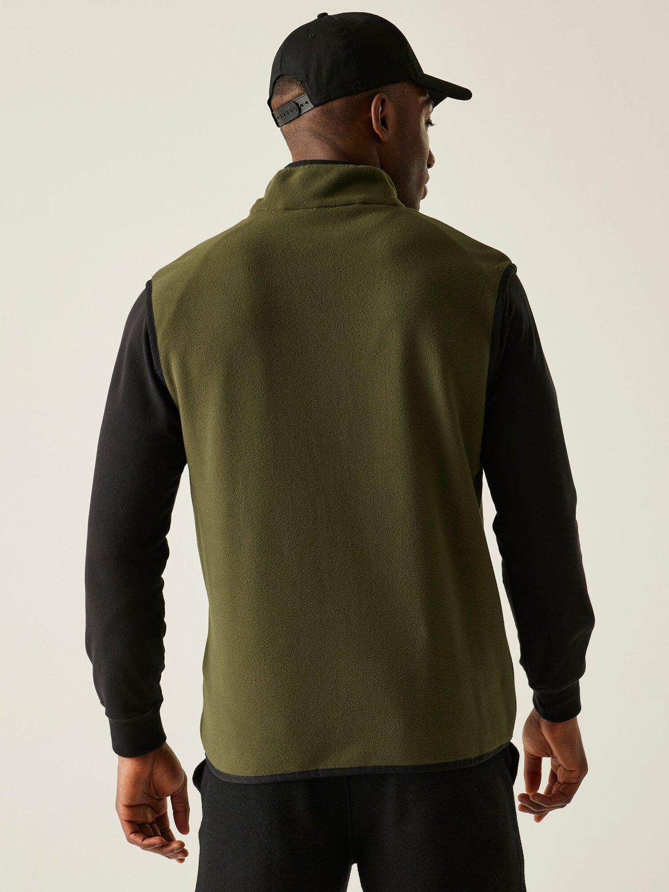 Image 3 of 6 of Regatta Mens Frankie Fleece Gilet - Green