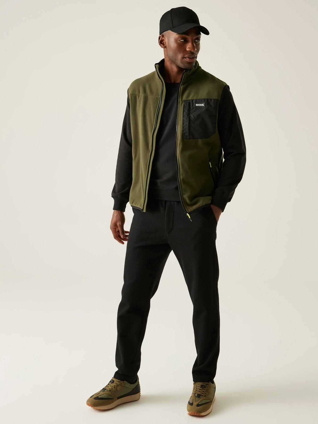 Image 4 of 6 of Regatta Mens Frankie Fleece Gilet - Green