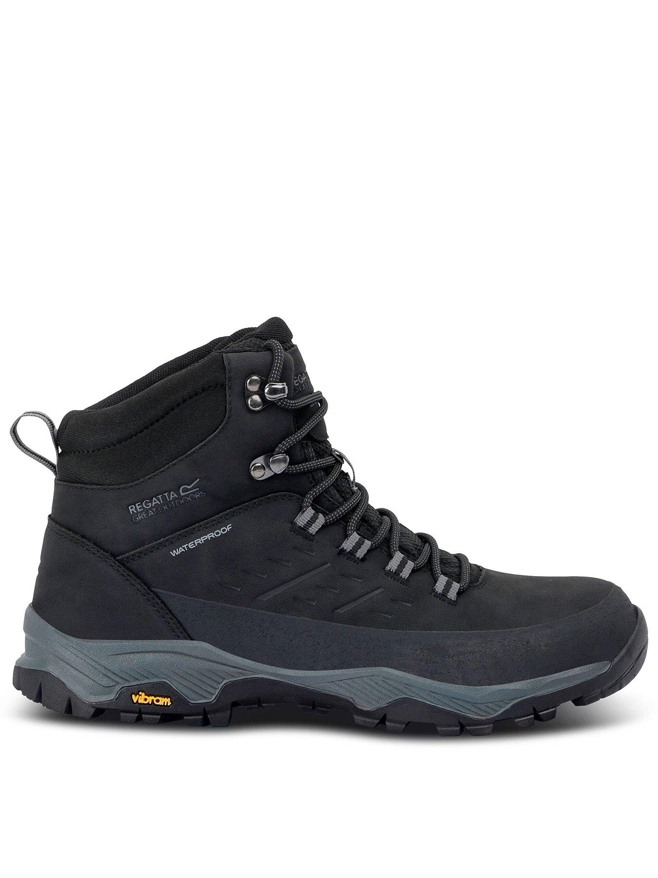 undefined Mens Blake Mid Walking Boots - Black
