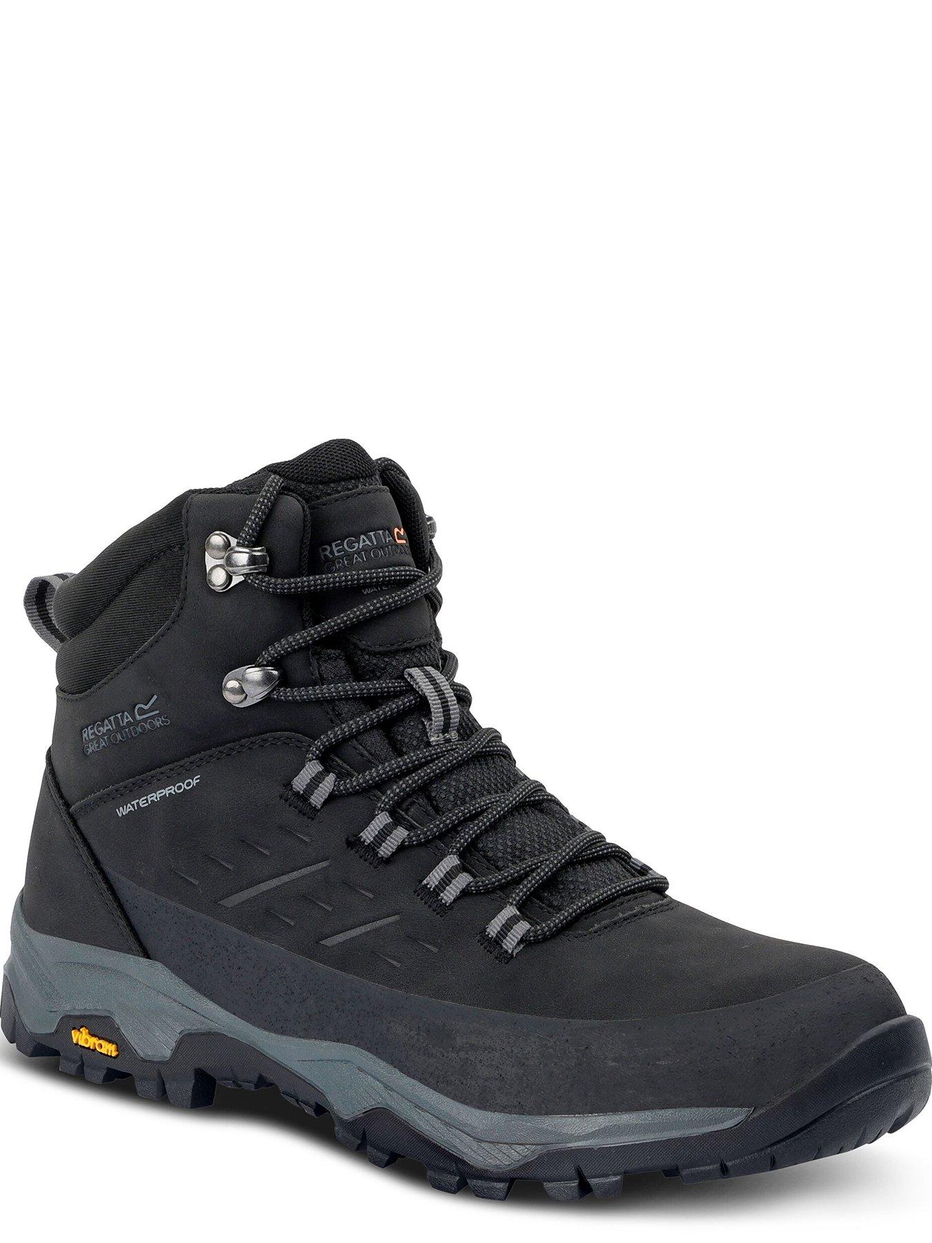 Image 4 of 7 of Regatta Mens Blake Mid Walking Boots - Black