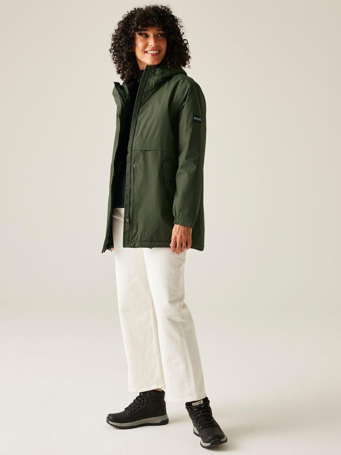 Image 3 of 6 of Regatta Womens Brielly Waterproof Insulated Jacket - Green