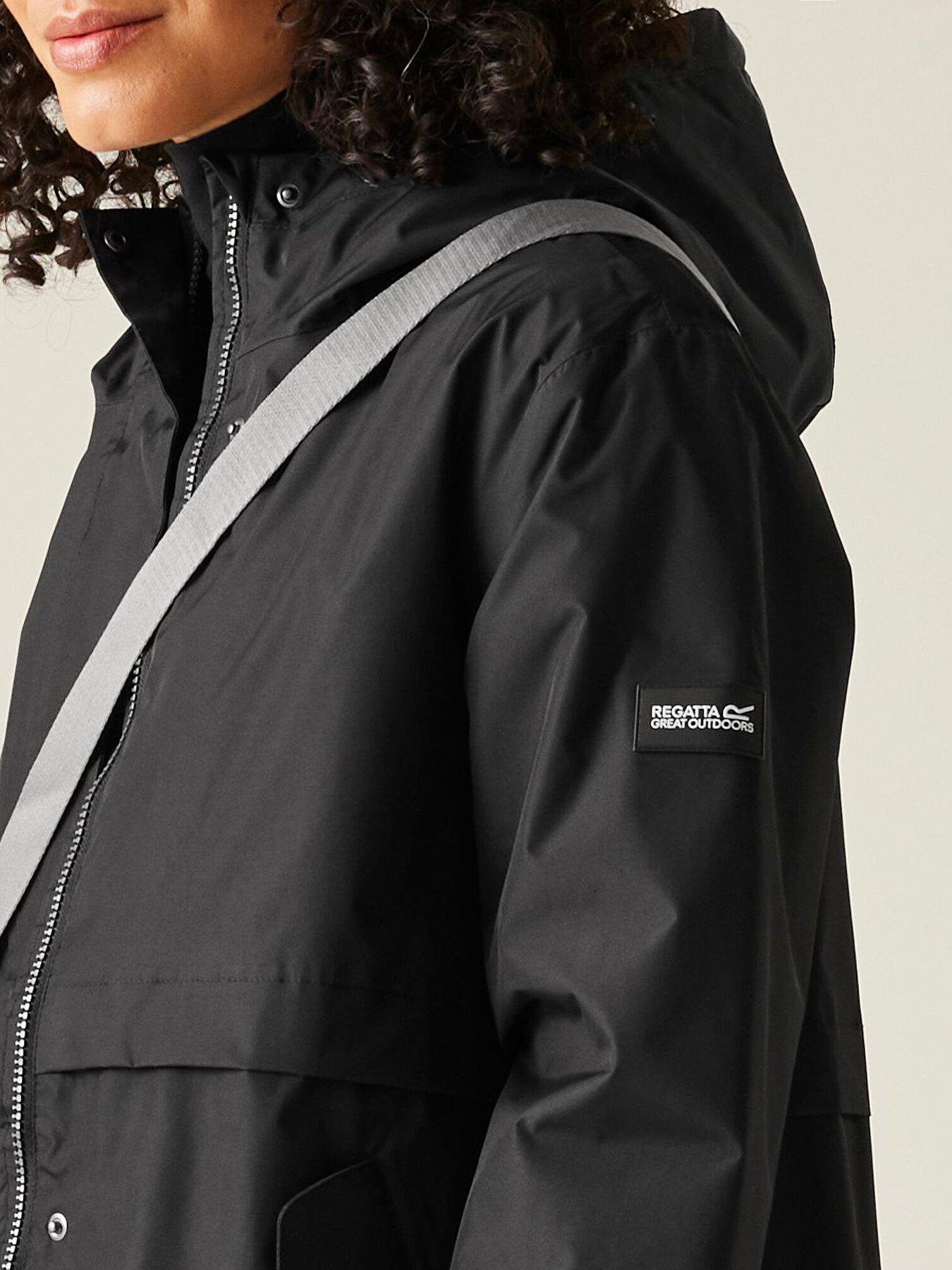  image of regatta-womens-brielly-waterproof-insulated-jacket-black