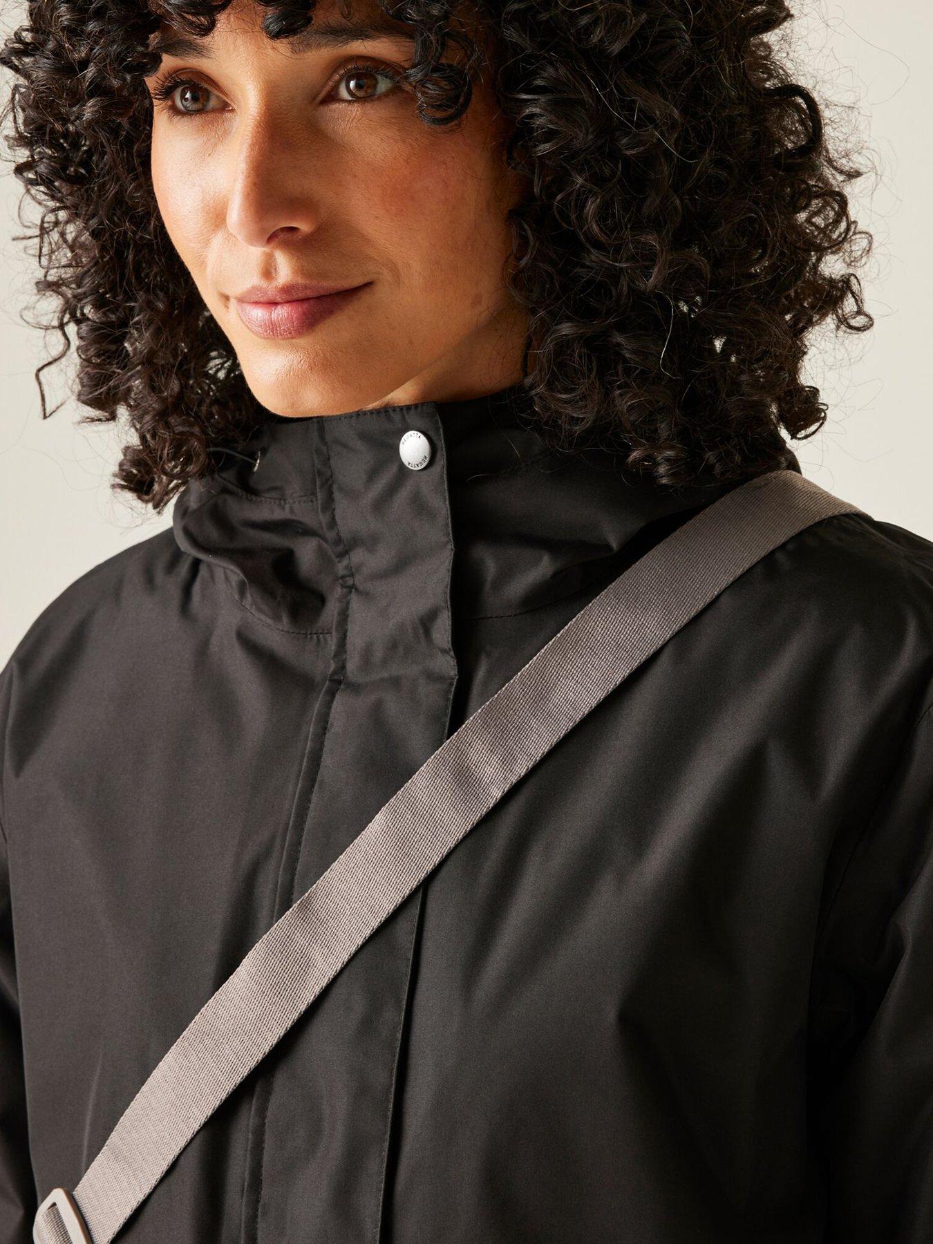  image of regatta-womens-brielly-waterproof-insulated-jacket-black