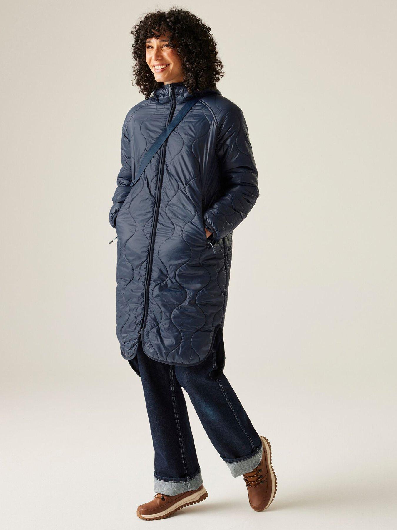 undefined Womens Triea Padded Jacket - Navy