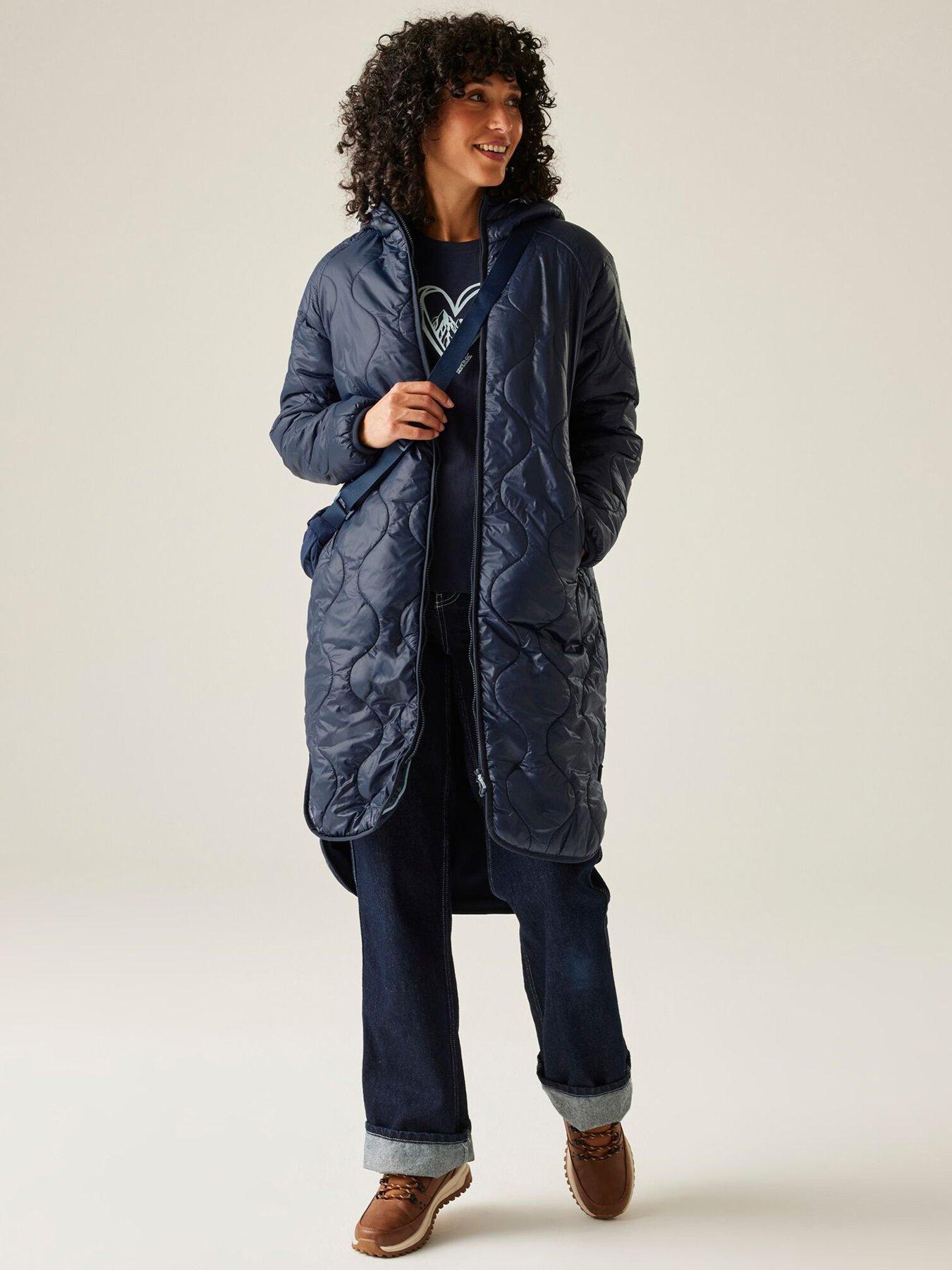 Image 3 of 6 of Regatta Womens Triea Padded Jacket - Navy
