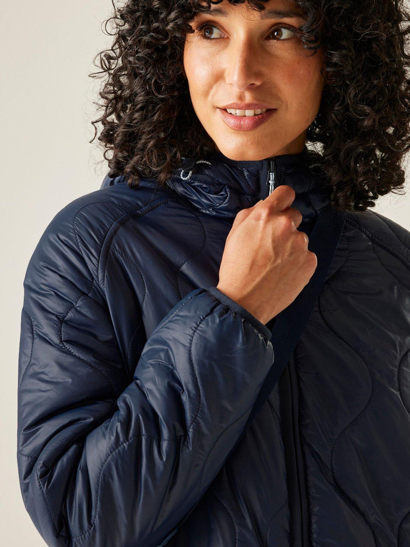 Image 4 of 6 of Regatta Womens Triea Padded Jacket - Navy