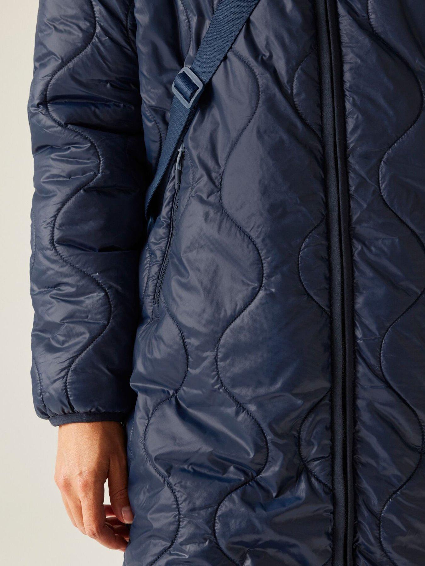 Image 5 of 6 of Regatta Womens Triea Padded Jacket - Navy