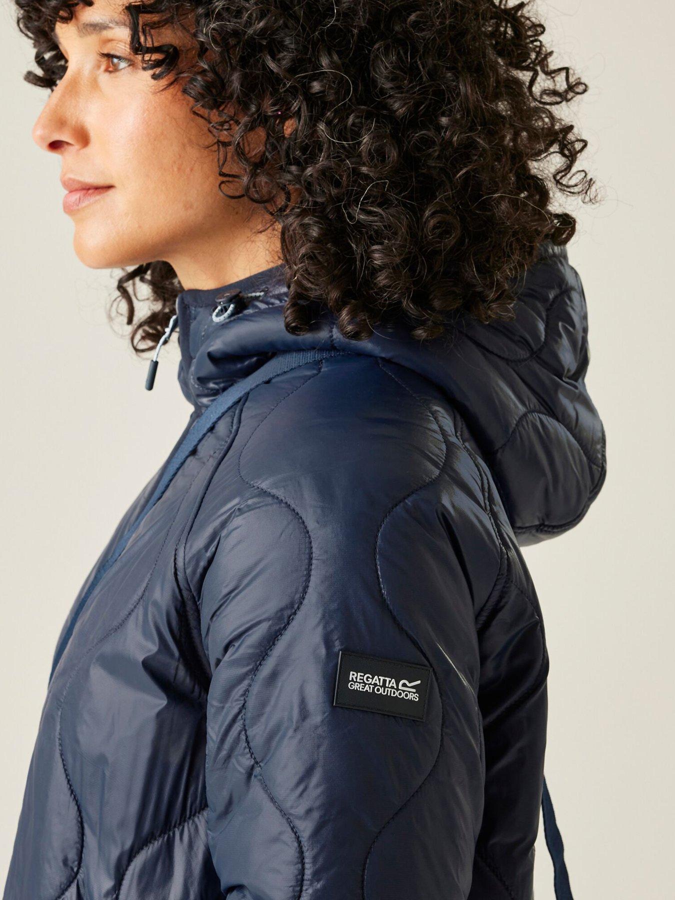 Image 6 of 6 of Regatta Womens Triea Padded Jacket - Navy