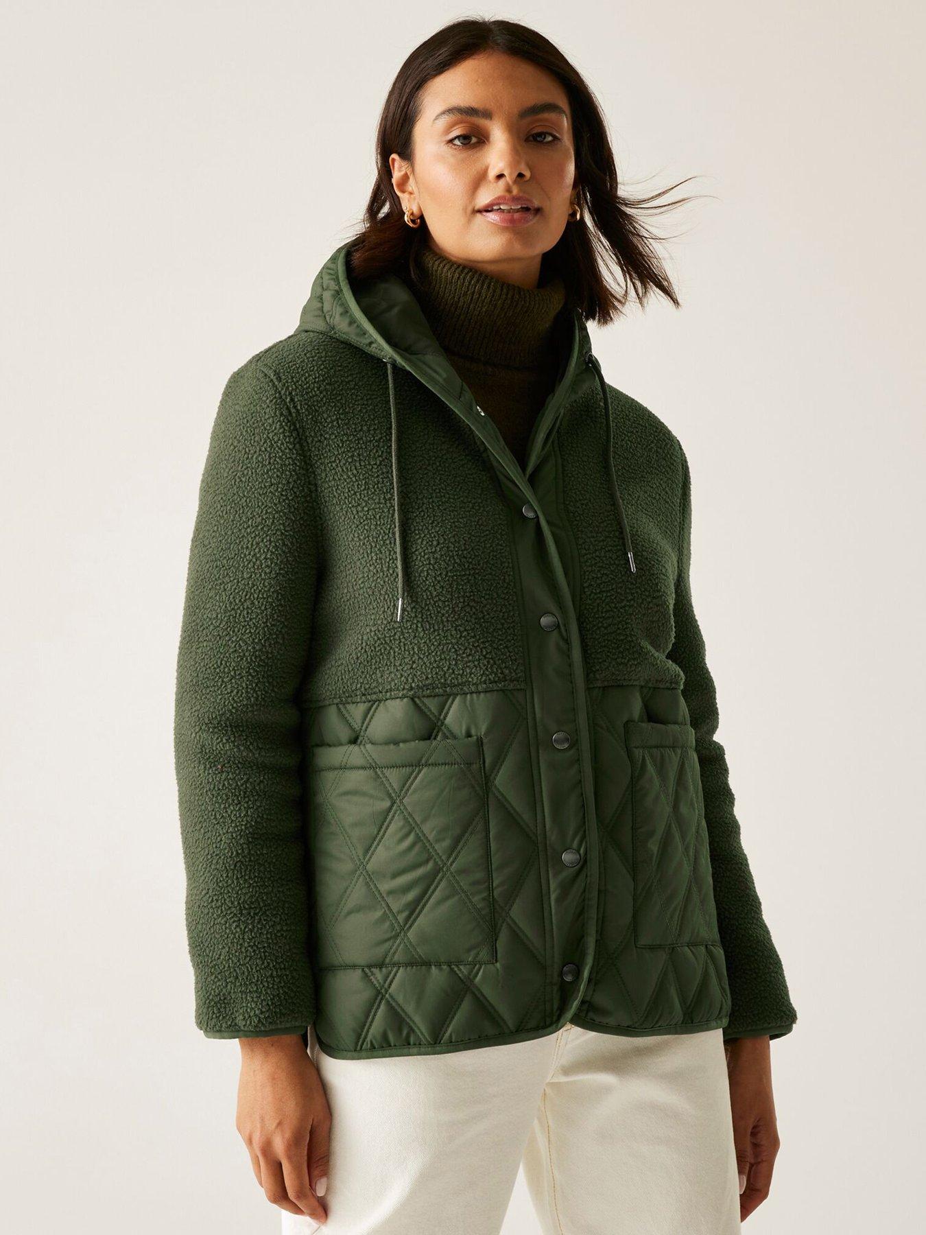 Image 2 of 6 of Regatta Womens Mikayla Padded Jacket - Green