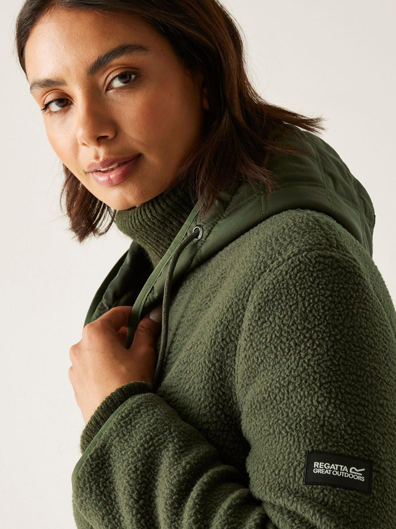 Image 6 of 6 of Regatta Womens Mikayla Padded Jacket - Green