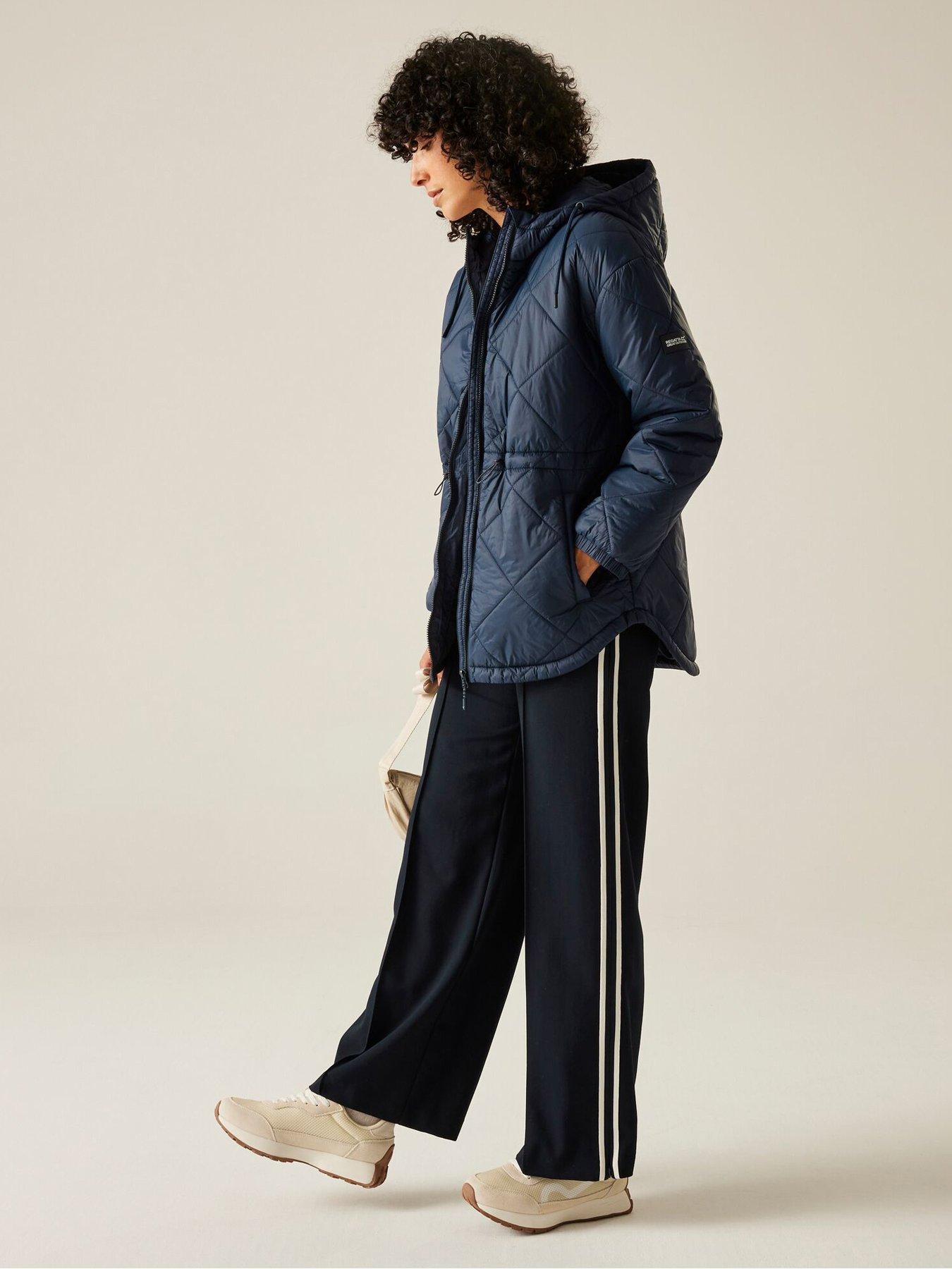 Image 3 of 6 of Regatta Womens Ivey Padded Jacket - Navy