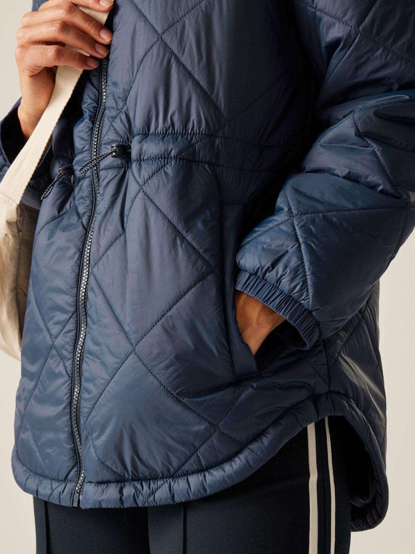 Image 4 of 6 of Regatta Womens Ivey Padded Jacket - Navy