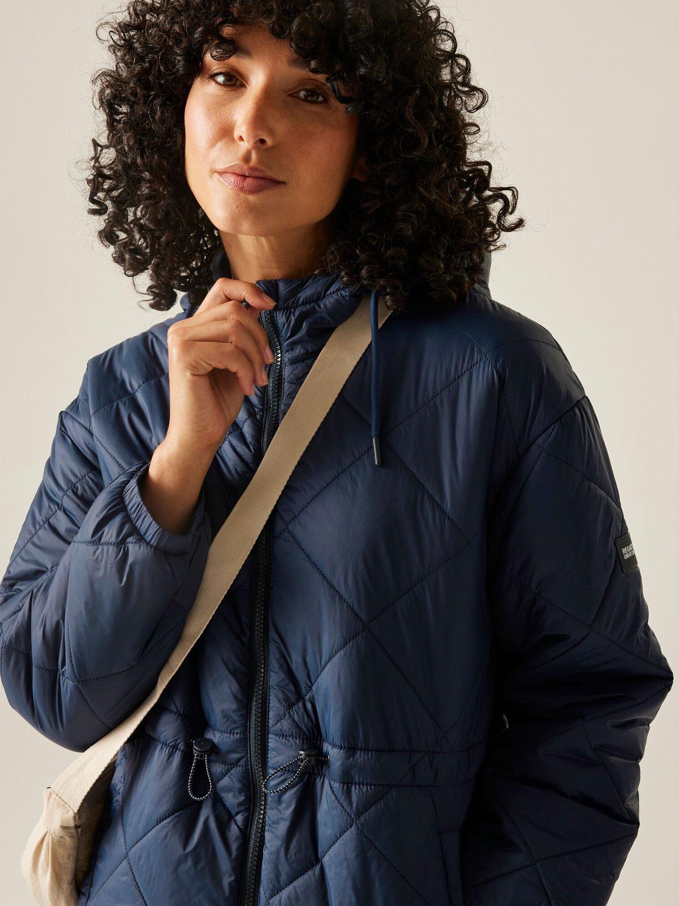 Image 5 of 6 of Regatta Womens Ivey Padded Jacket - Navy