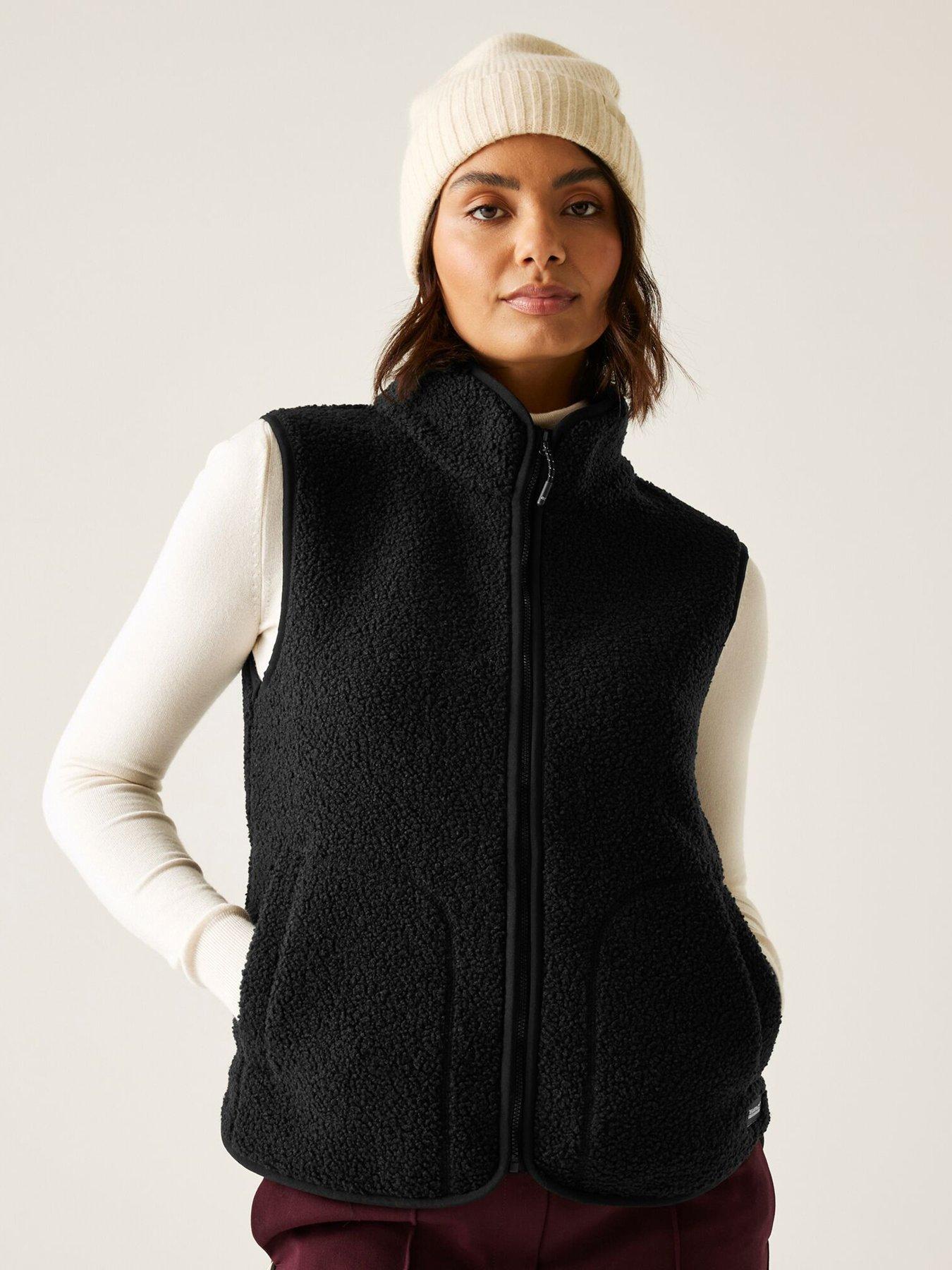 Image 1 of 6 of Regatta Womens Frankie Borg Gilet - Black