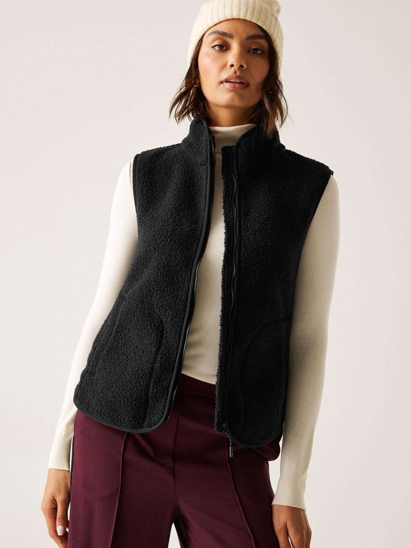 Image 4 of 6 of Regatta Womens Frankie Borg Gilet - Black