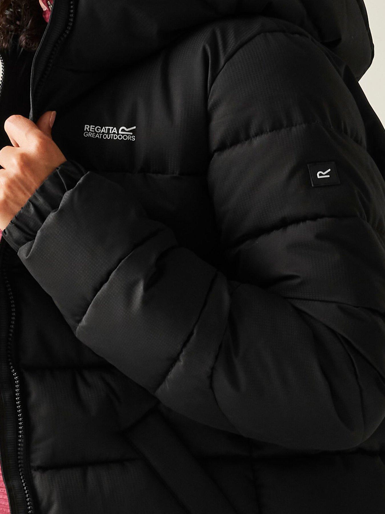 Image 5 of 6 of Regatta Womens Aldthorn Padded Jacket - Black