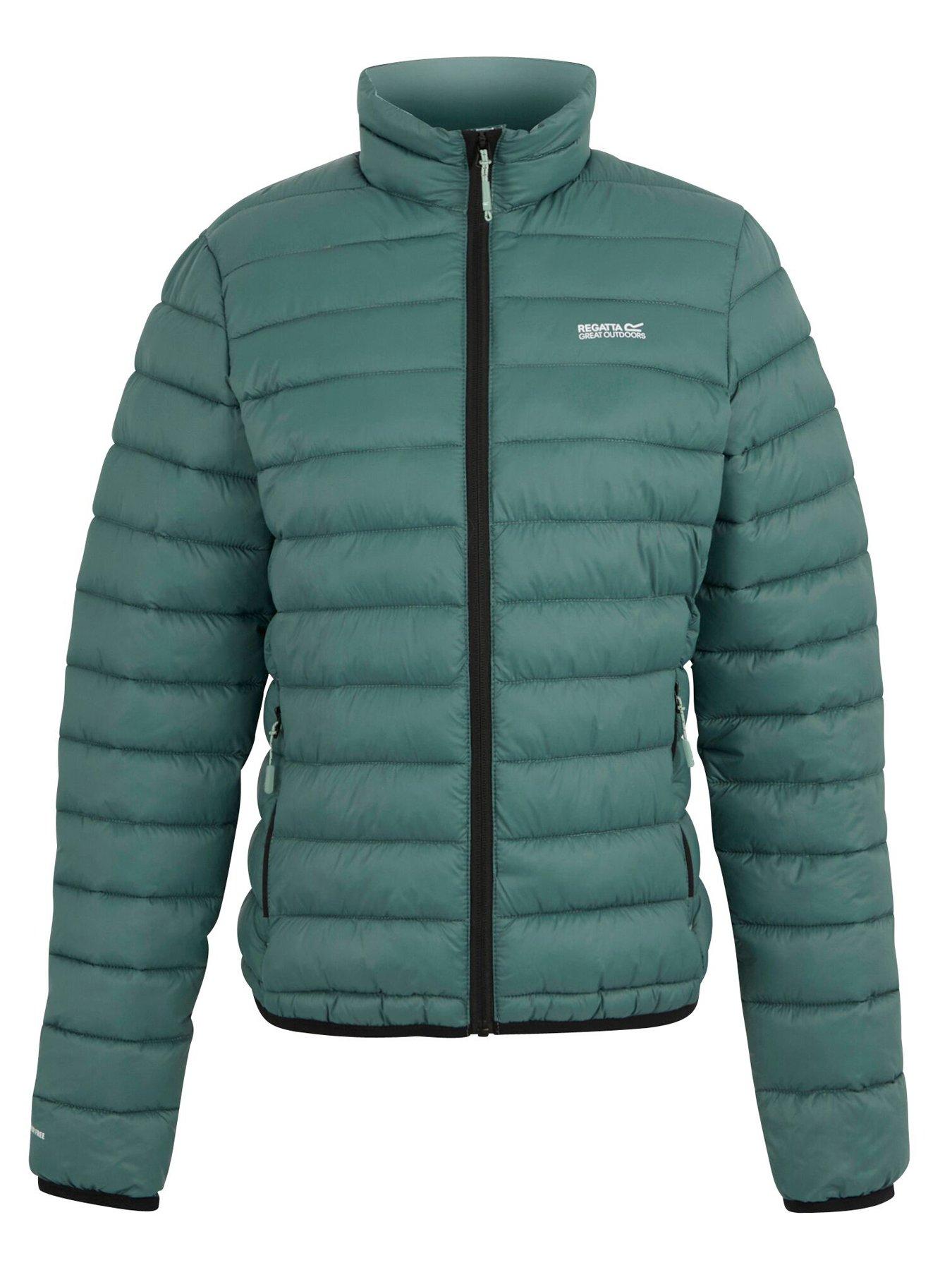 Image 4 of 5 of Regatta Womens Marizion Padded Jacket - Green