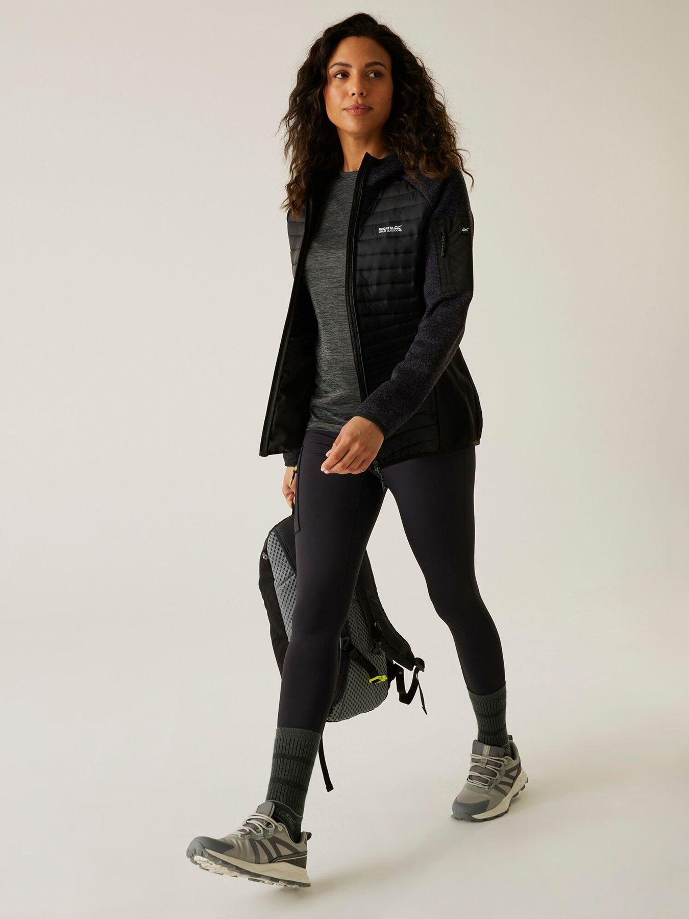 Image 3 of 6 of Regatta Womens Andreson Hybrid Padded Jacket - Black