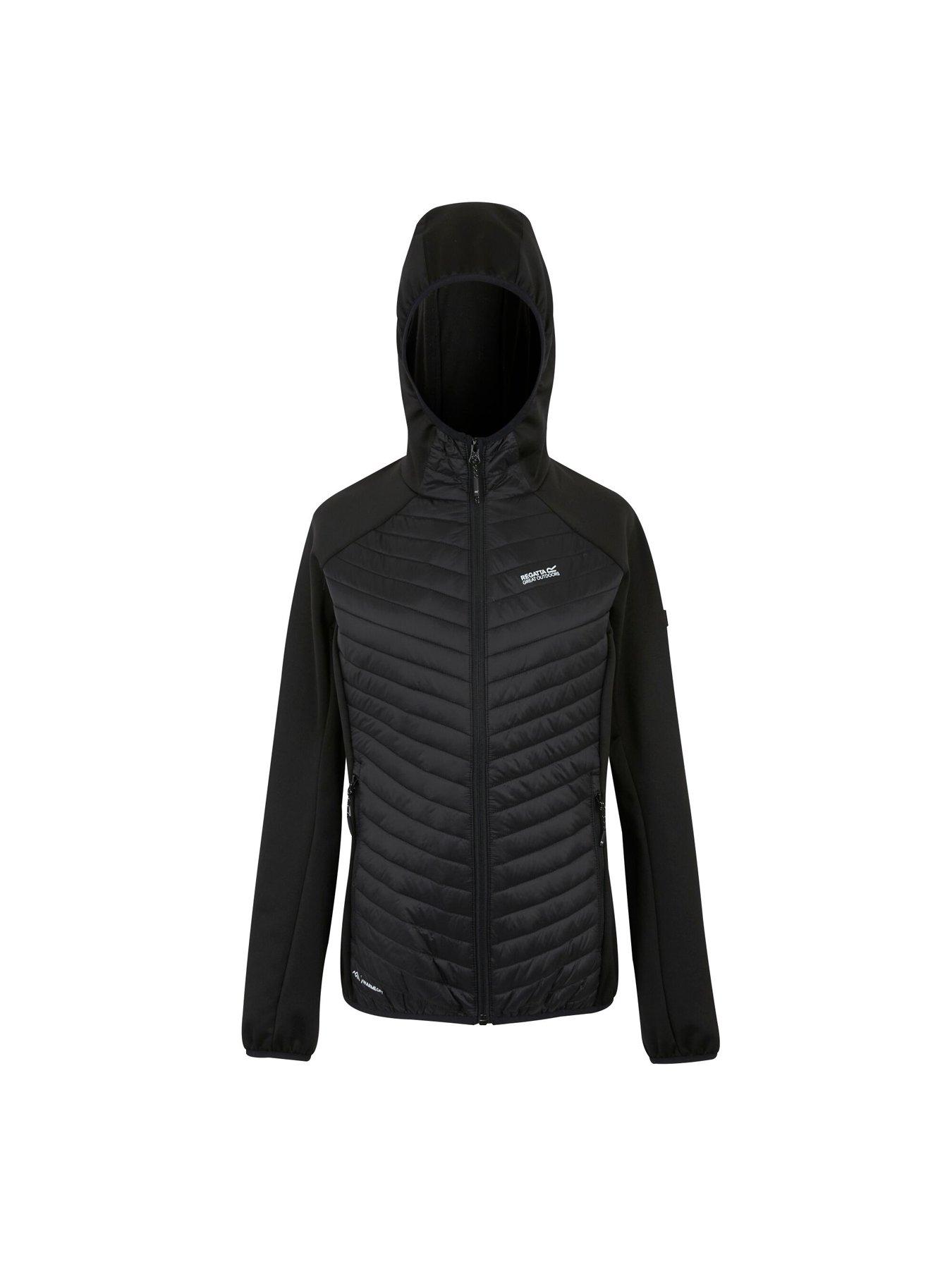 Image 5 of 6 of Regatta Womens Andreson Hybrid Padded Jacket - Black