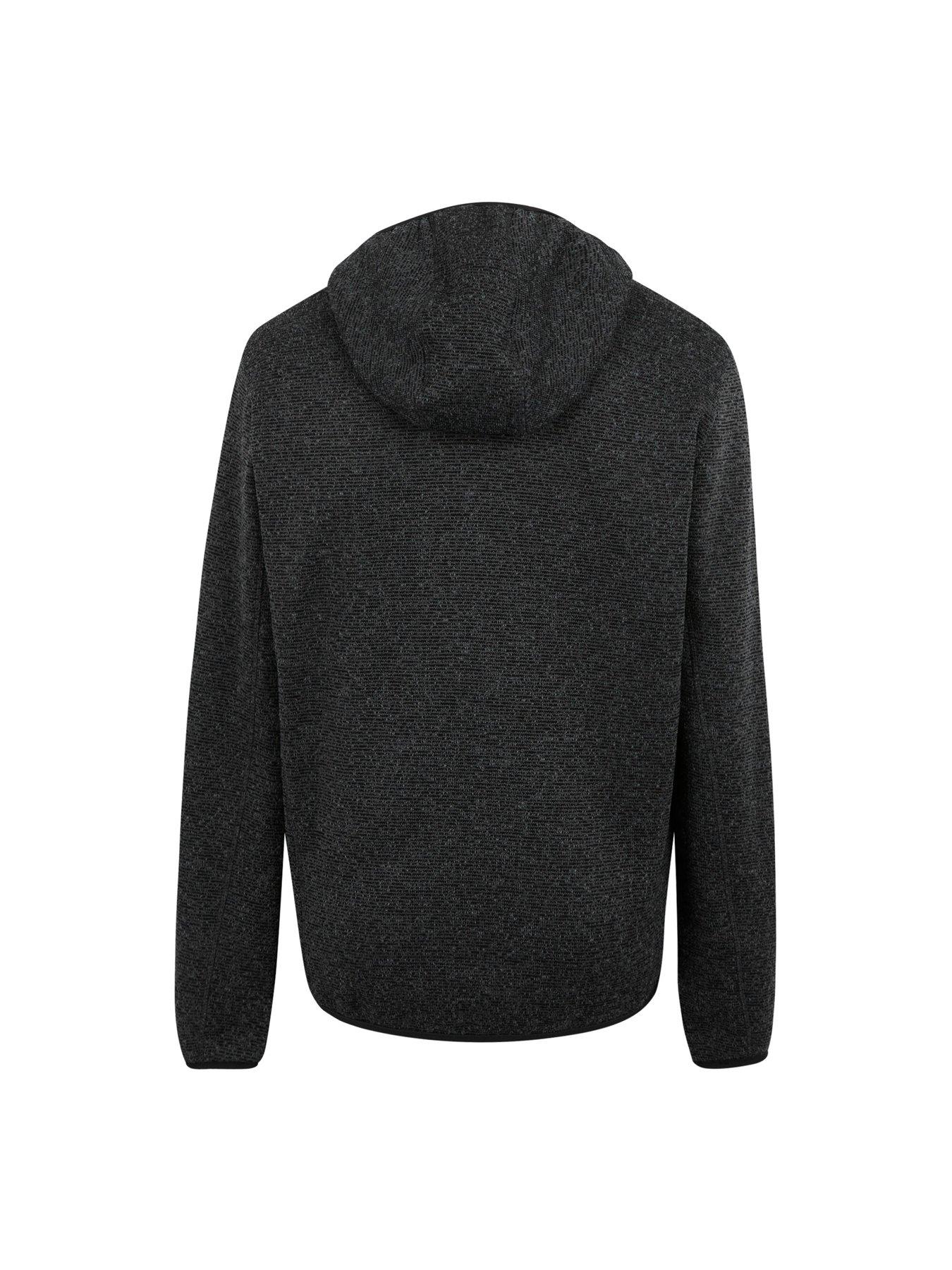 Image 6 of 6 of Regatta Mens Mens Newhill Hooded Fleece - Grey