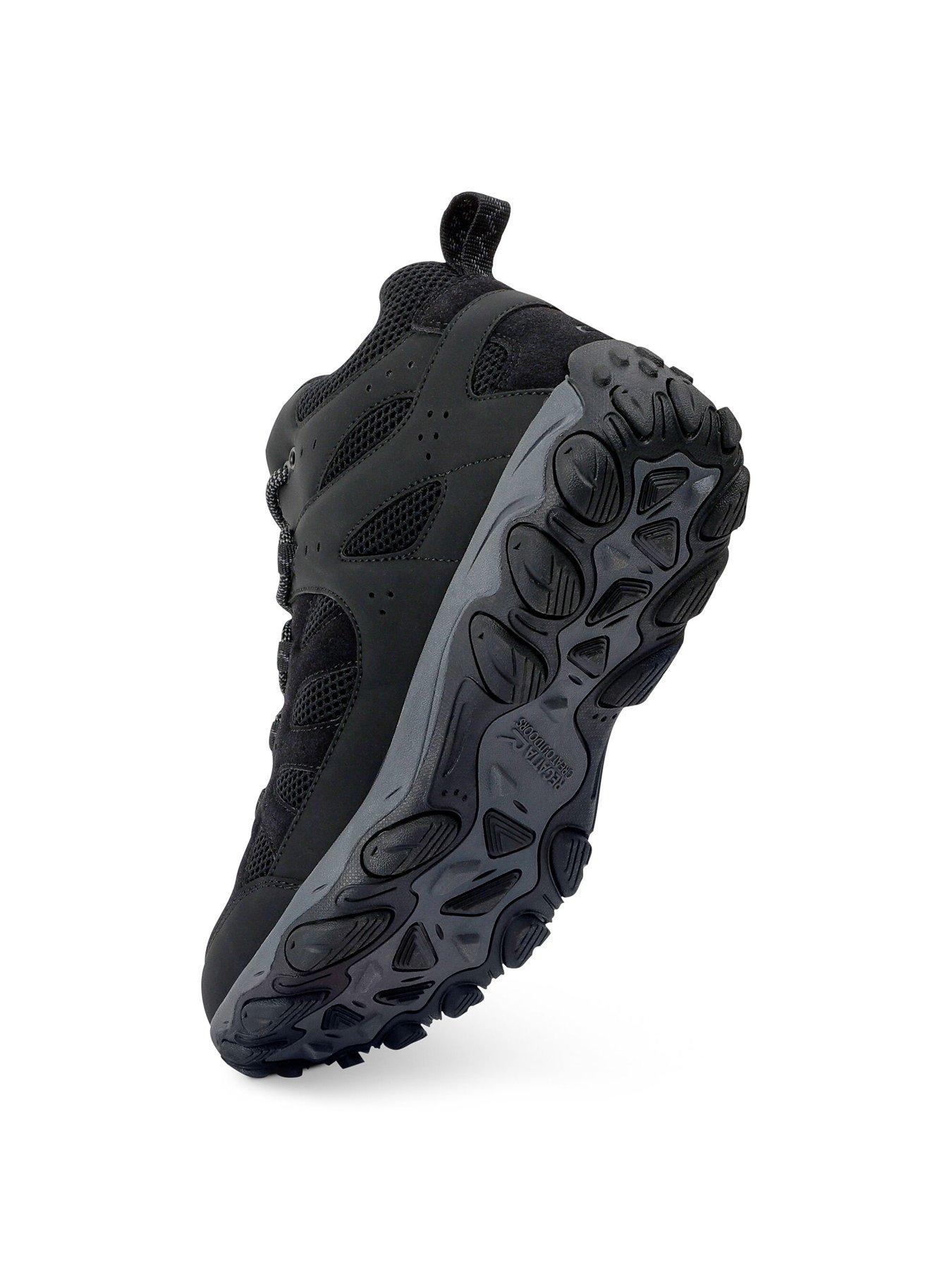  image of regatta-mens-edgepoint-iv-mid-walking-boots-black