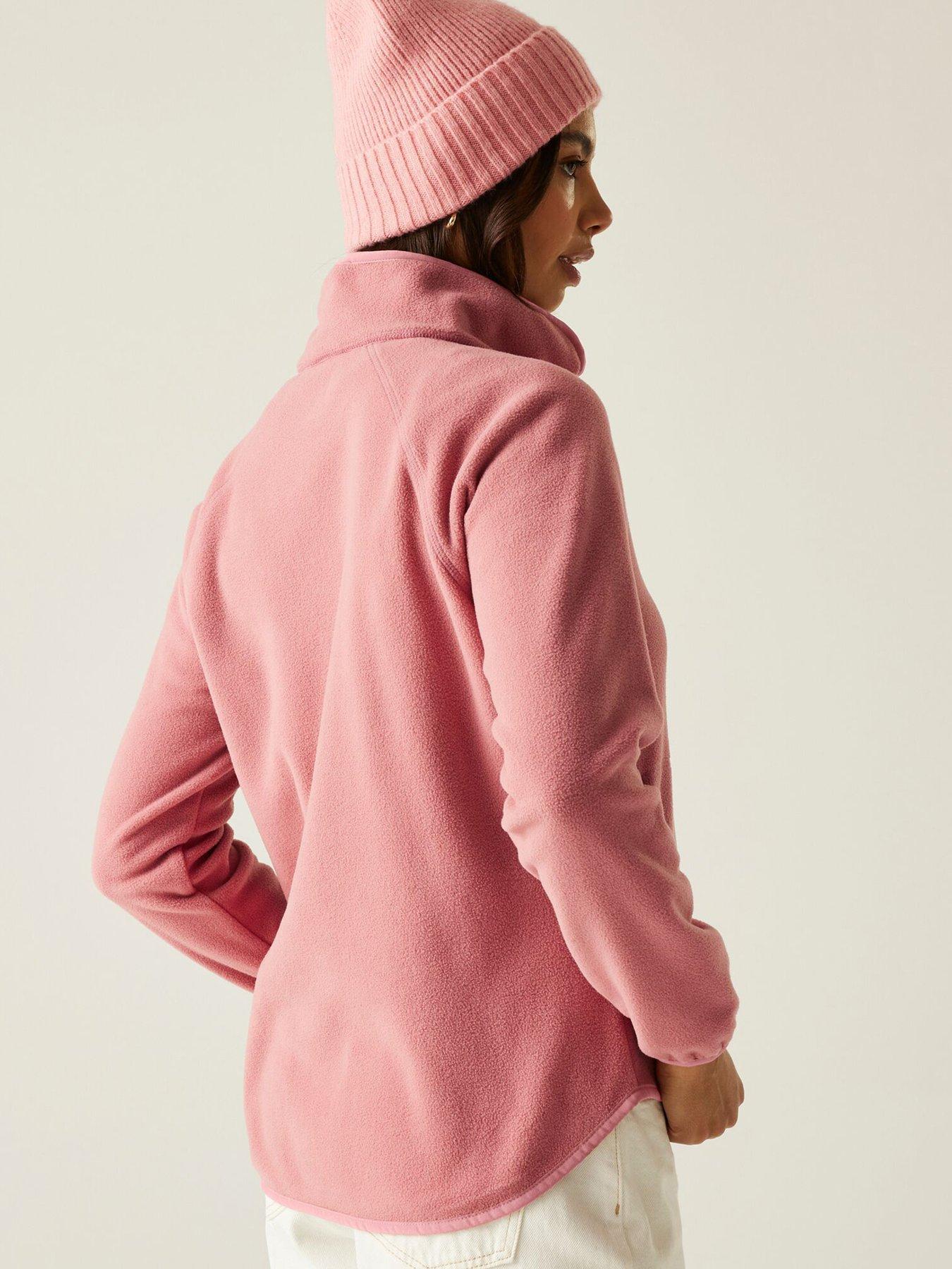 Image 2 of 6 of Regatta Womens Frankie 1/2 Zip Fleece - Pink