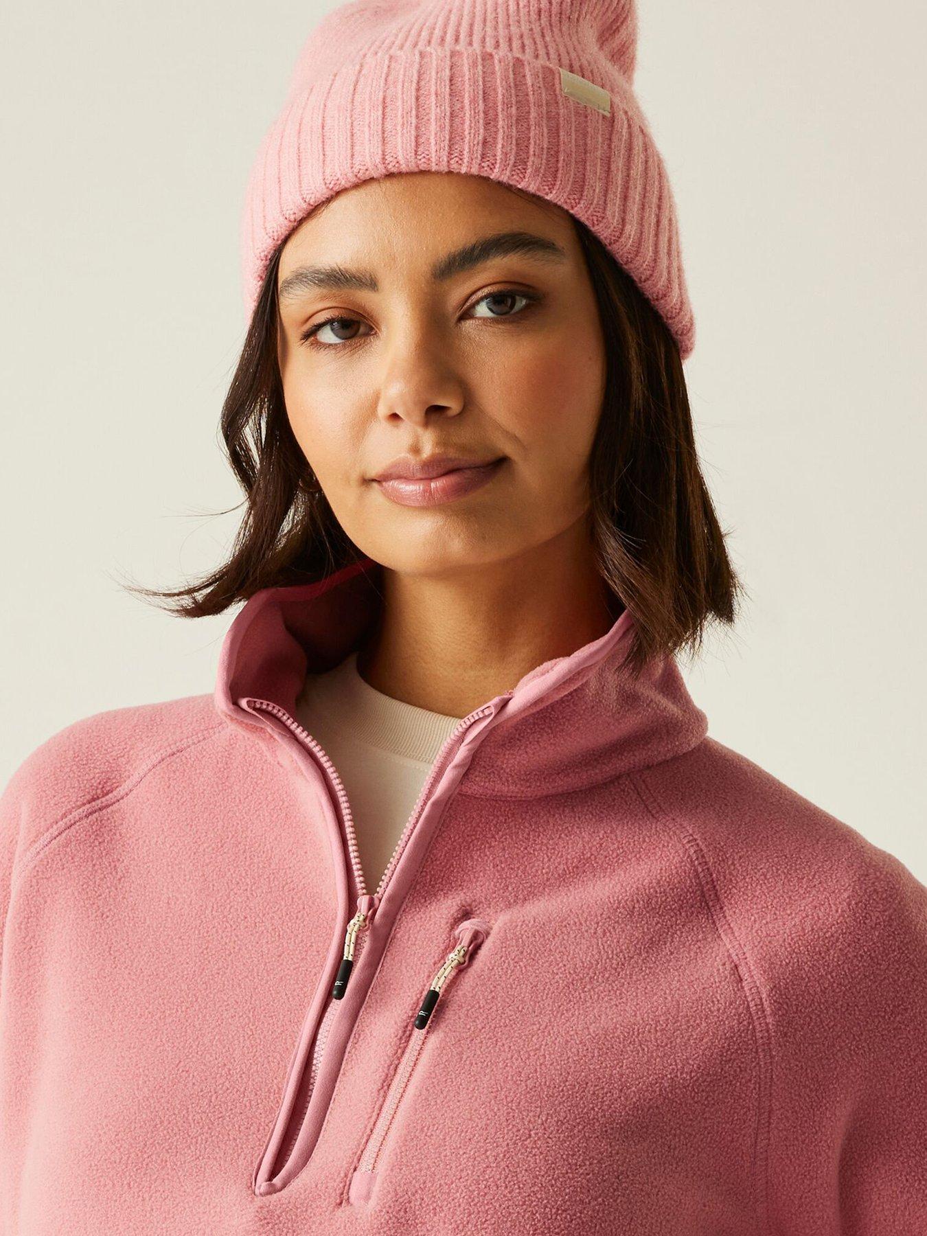 Image 5 of 6 of Regatta Womens Frankie 1/2 Zip Fleece - Pink
