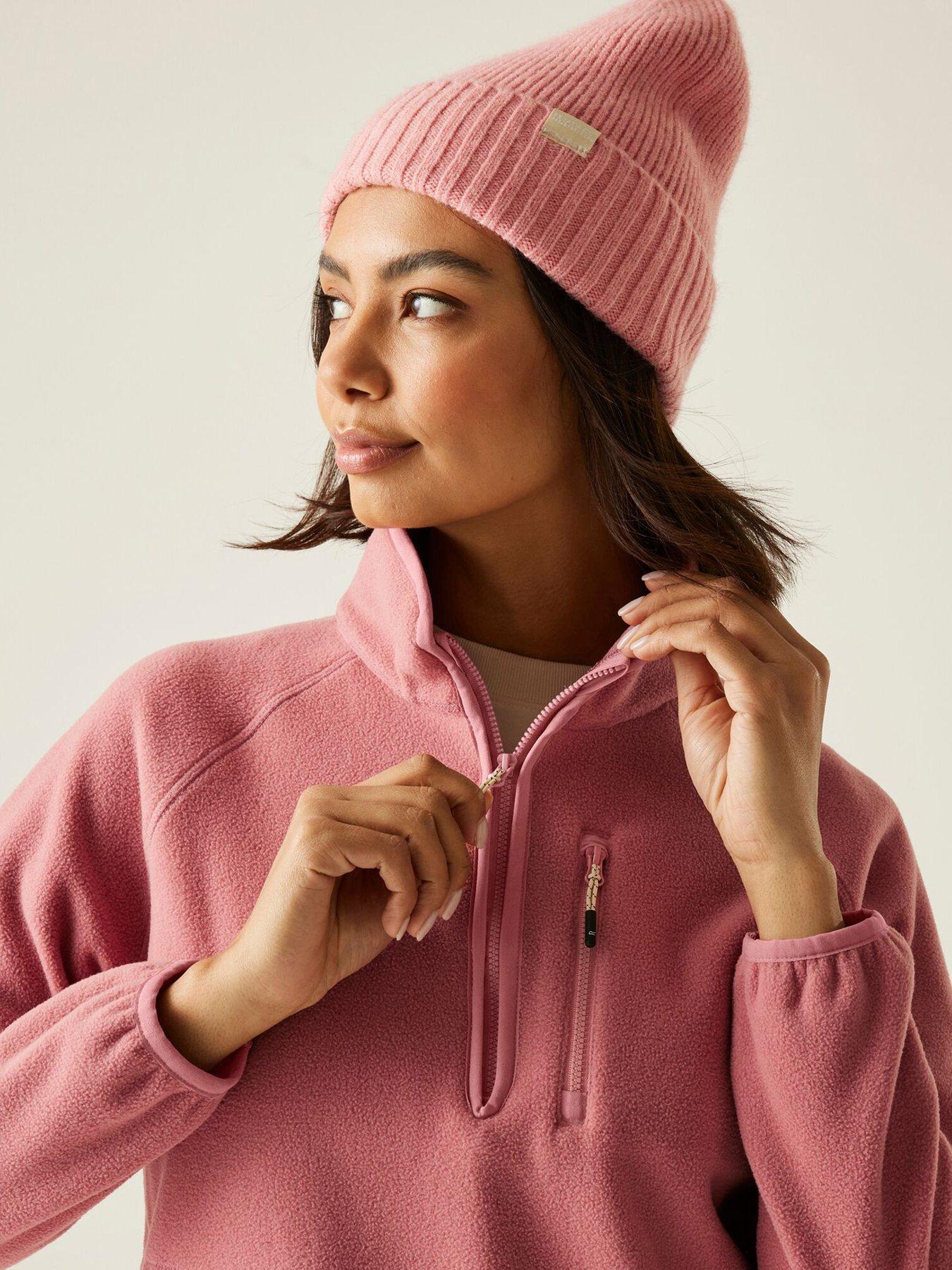Image 6 of 6 of Regatta Womens Frankie 1/2 Zip Fleece - Pink