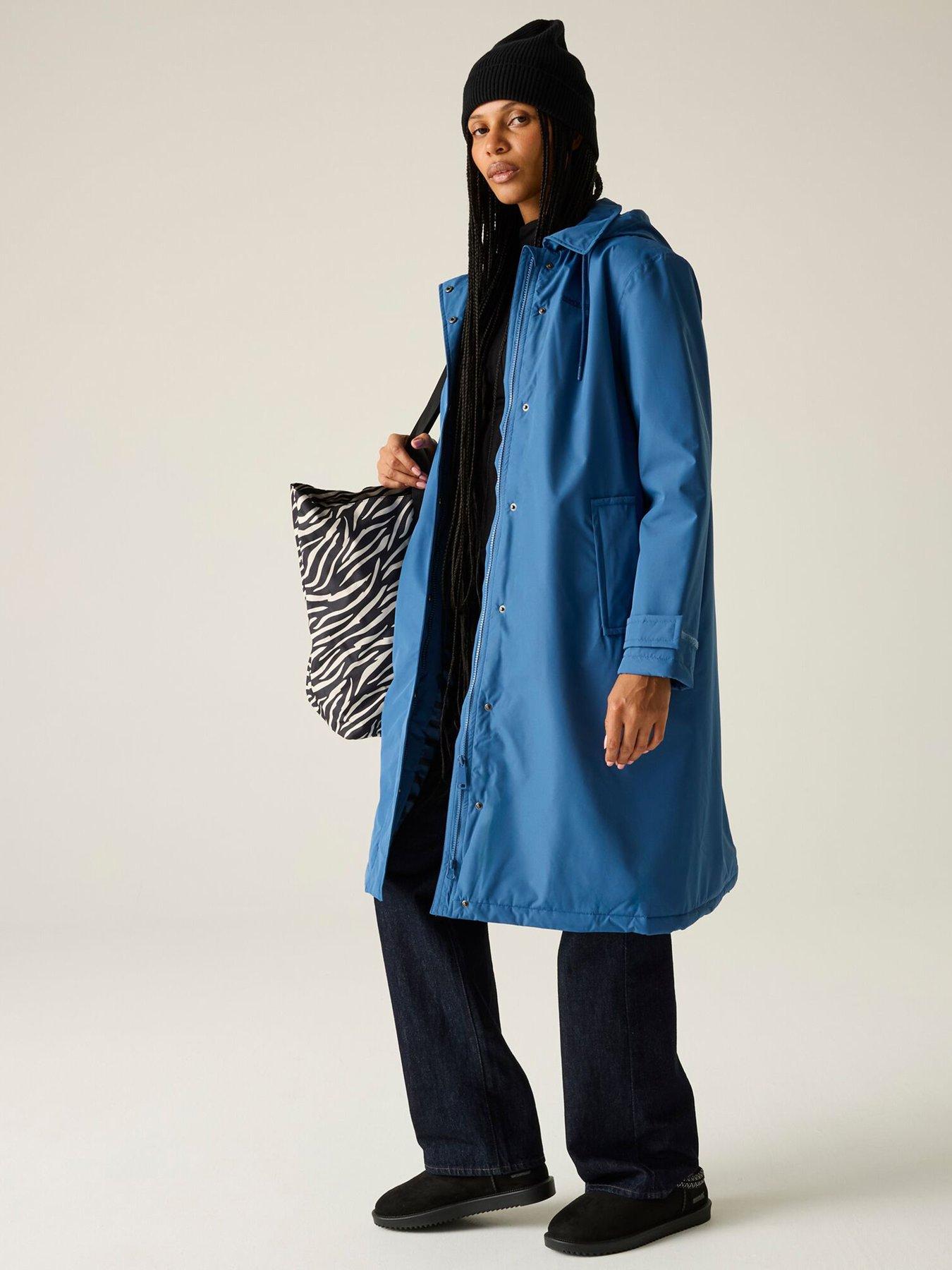 Image 3 of 6 of Regatta Womens Orla Kiely Waterproof Mac - Navy