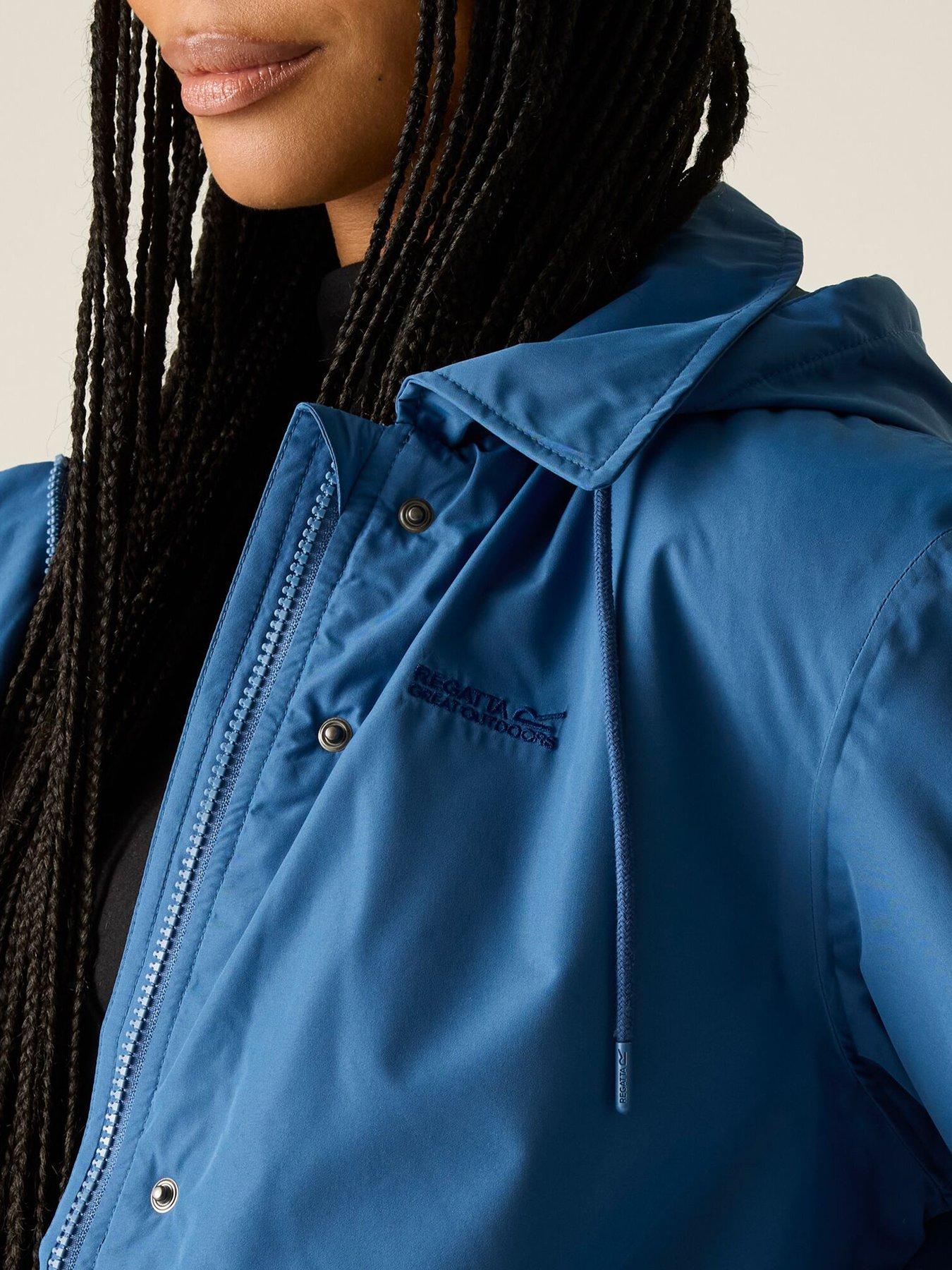 Image 4 of 6 of Regatta Womens Orla Kiely Waterproof Mac - Navy