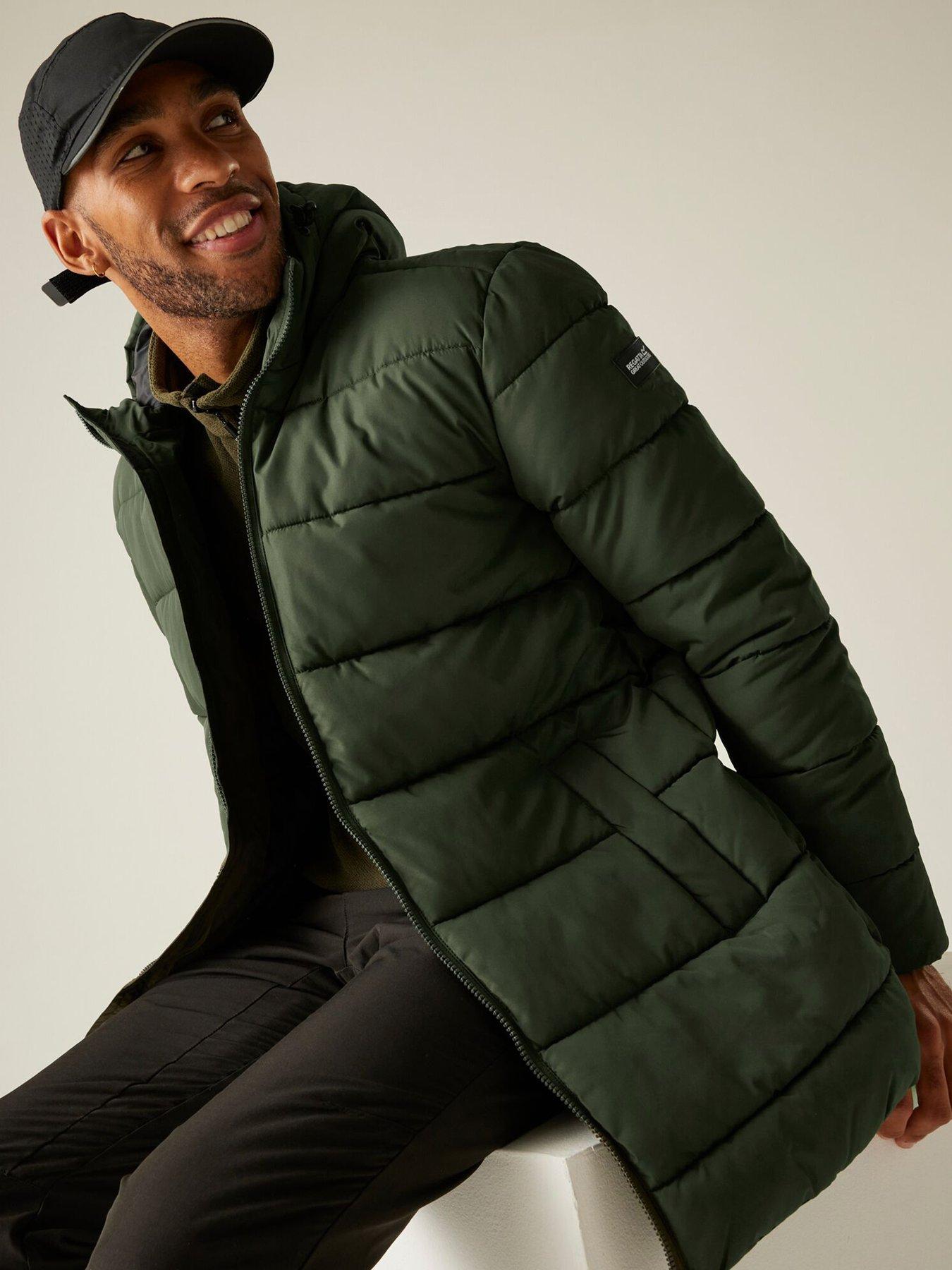 undefined Mens Lakiver Padded Jacket - Green