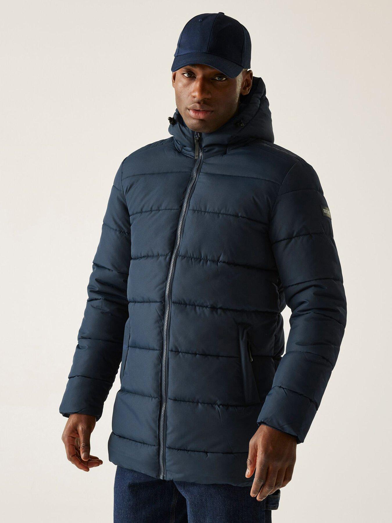 Image 3 of 6 of Regatta Mens Lakiver Padded Jacket - Navy