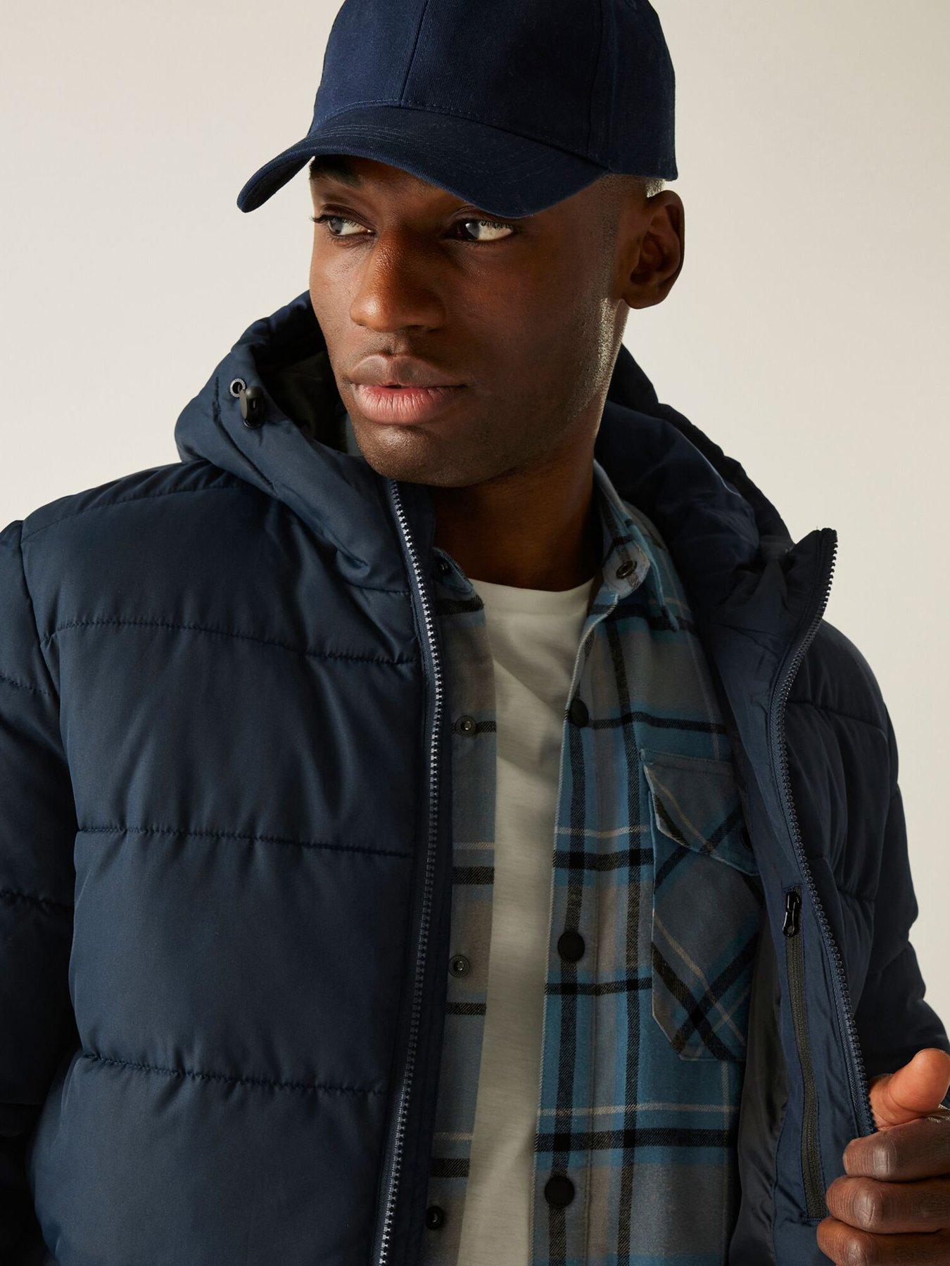 Image 4 of 6 of Regatta Mens Lakiver Padded Jacket - Navy