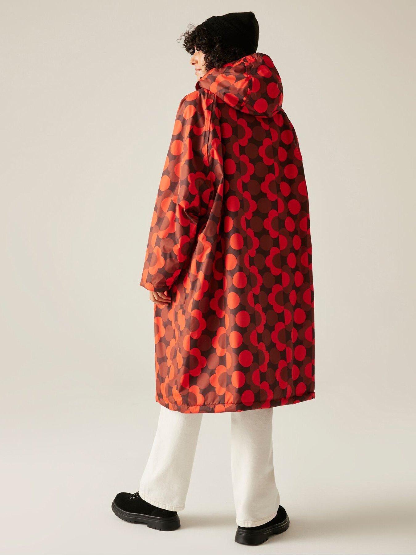 Image 2 of 6 of Regatta Womens Orla Kiely Changing Robe - Red
