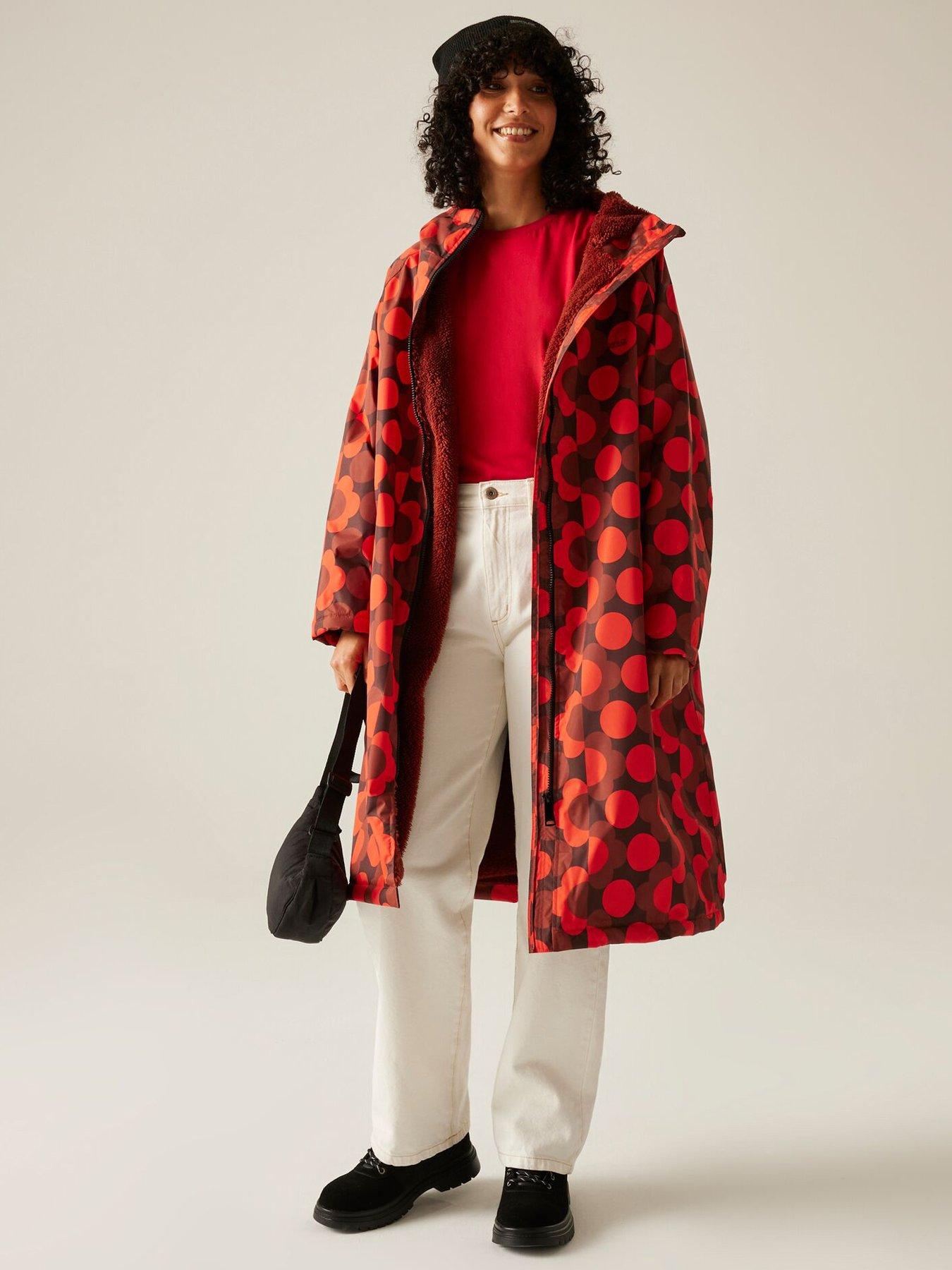 Image 3 of 6 of Regatta Womens Orla Kiely Changing Robe - Red