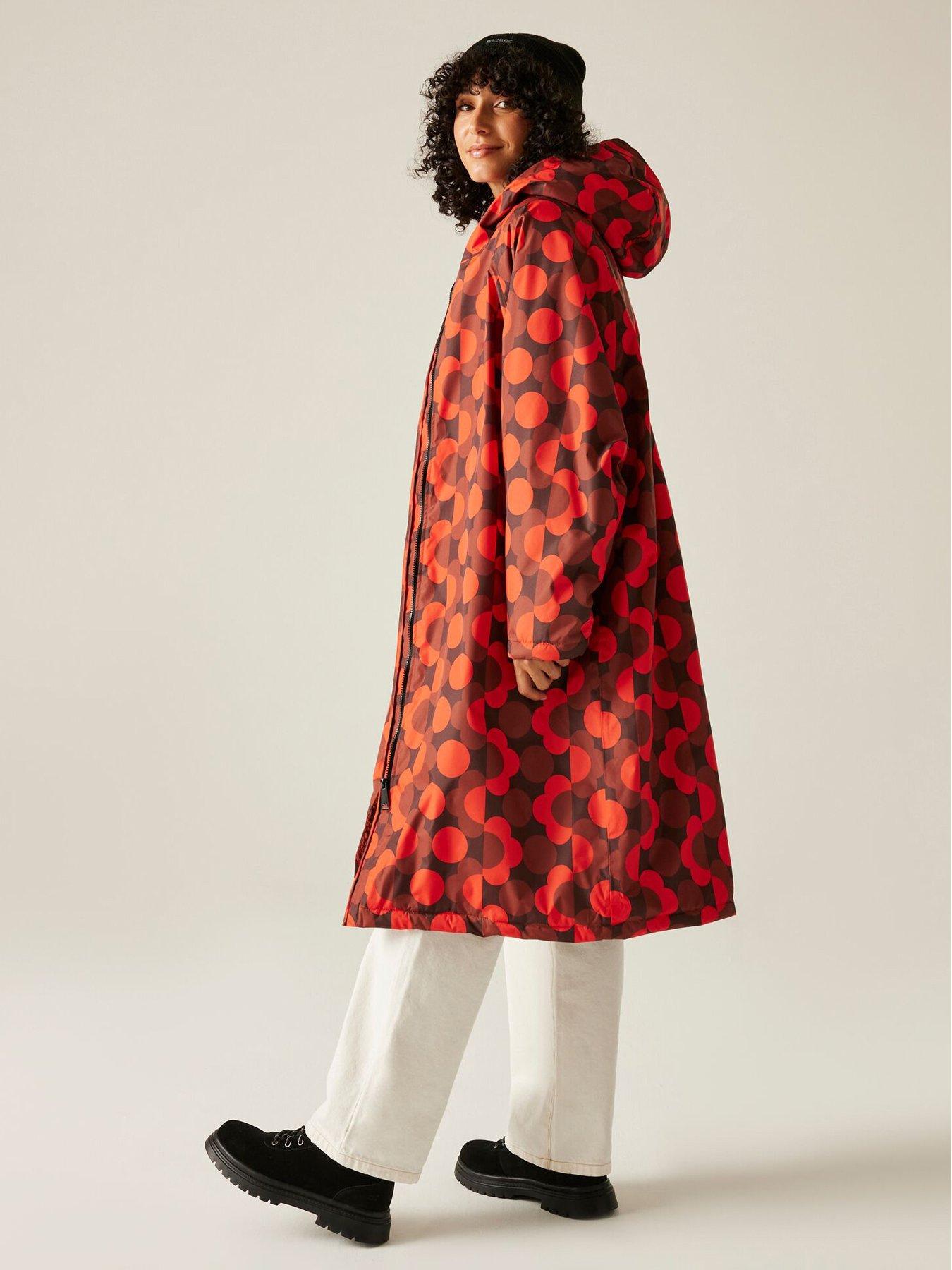 Image 5 of 6 of Regatta Womens Orla Kiely Changing Robe - Red